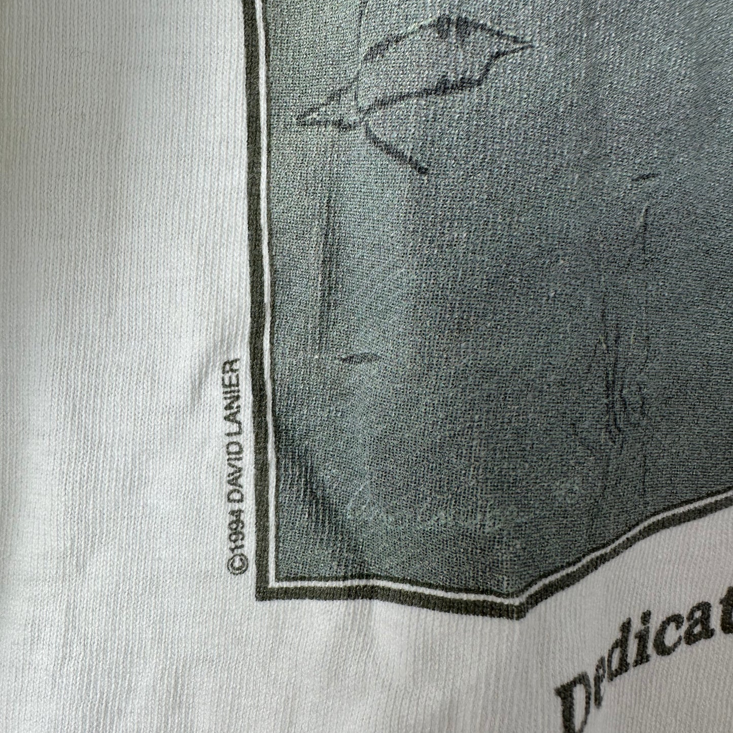 Vintage 1994 Ducks Unlimited Quiet Time Graphic Single Stitch T-shirt