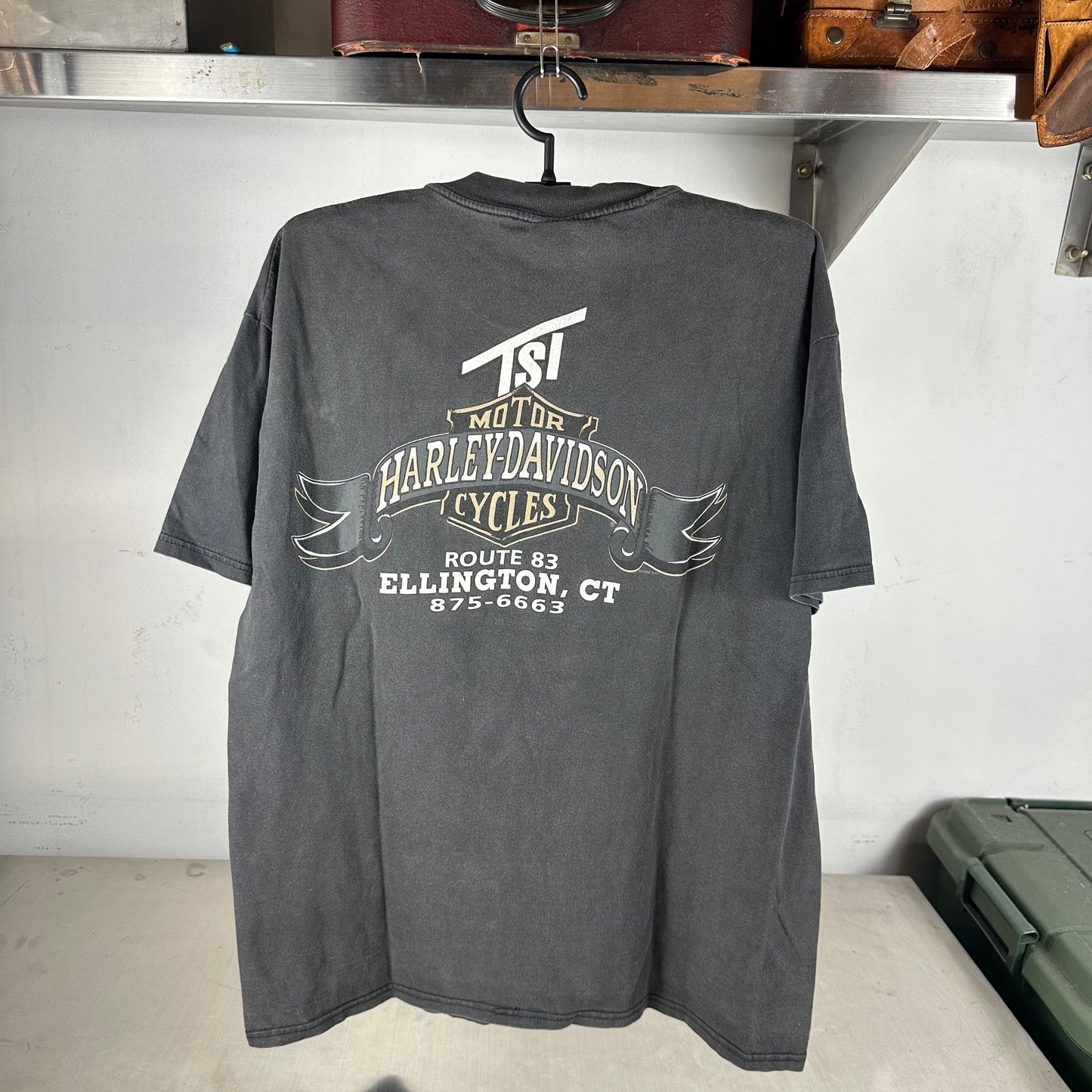 Vintage 1998 Harley Davidson Motorcycles 95th Anniversary Graphic T-shirt