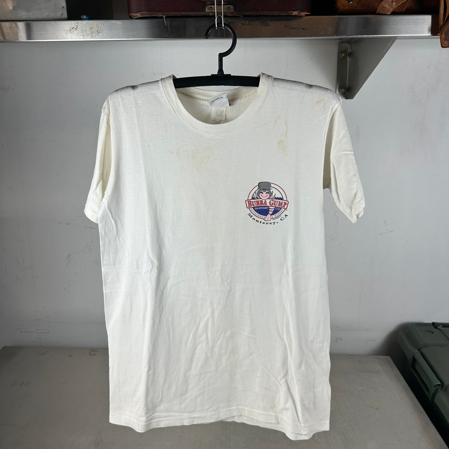 Vintage 1996 Bubba Gump Forrest Gump Stupid is as Stupid Does T-shirt