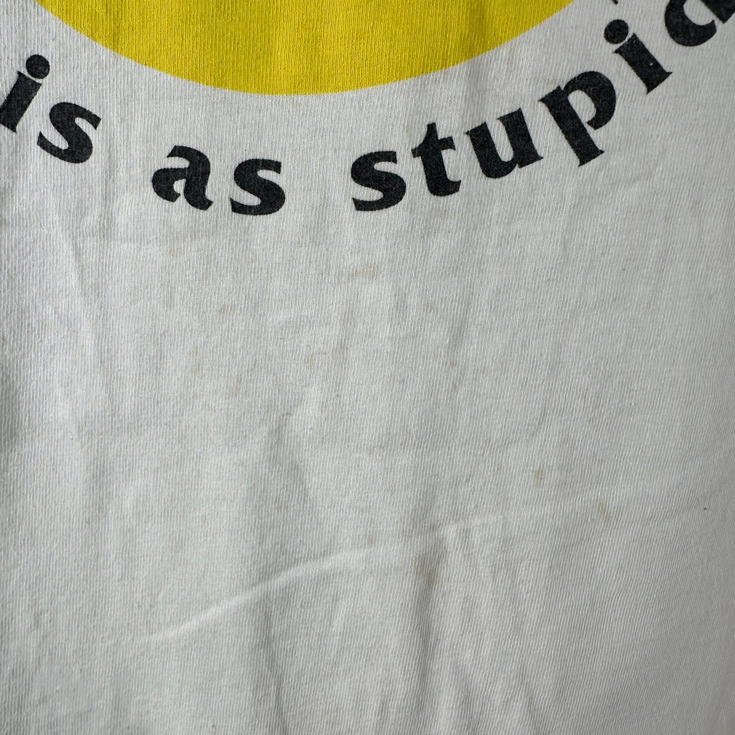 Vintage 1996 Bubba Gump Forrest Gump Stupid is as Stupid Does T-shirt
