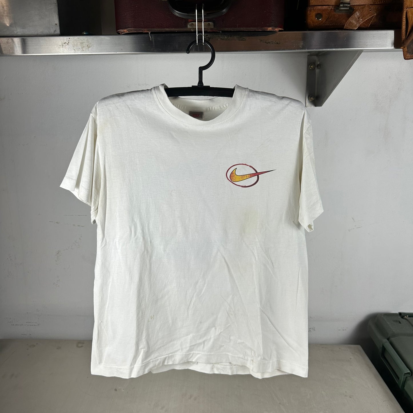 Vintage 90s Nike Basketball Just Do It Slogan Promo Single Stitch T-shirt