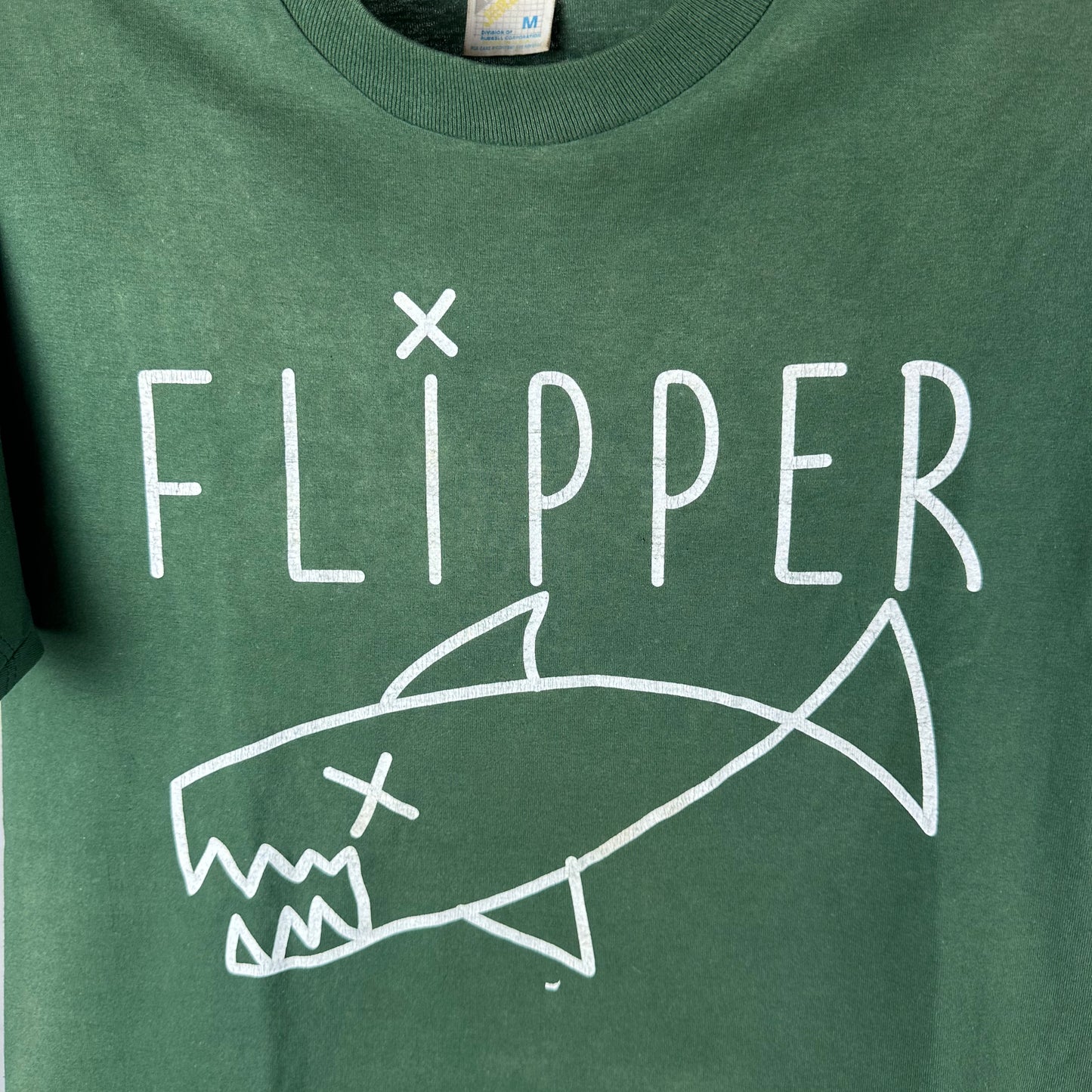 Vintage 90s Flipper Grunge Band Kurt Cobain Graphic T-shirt