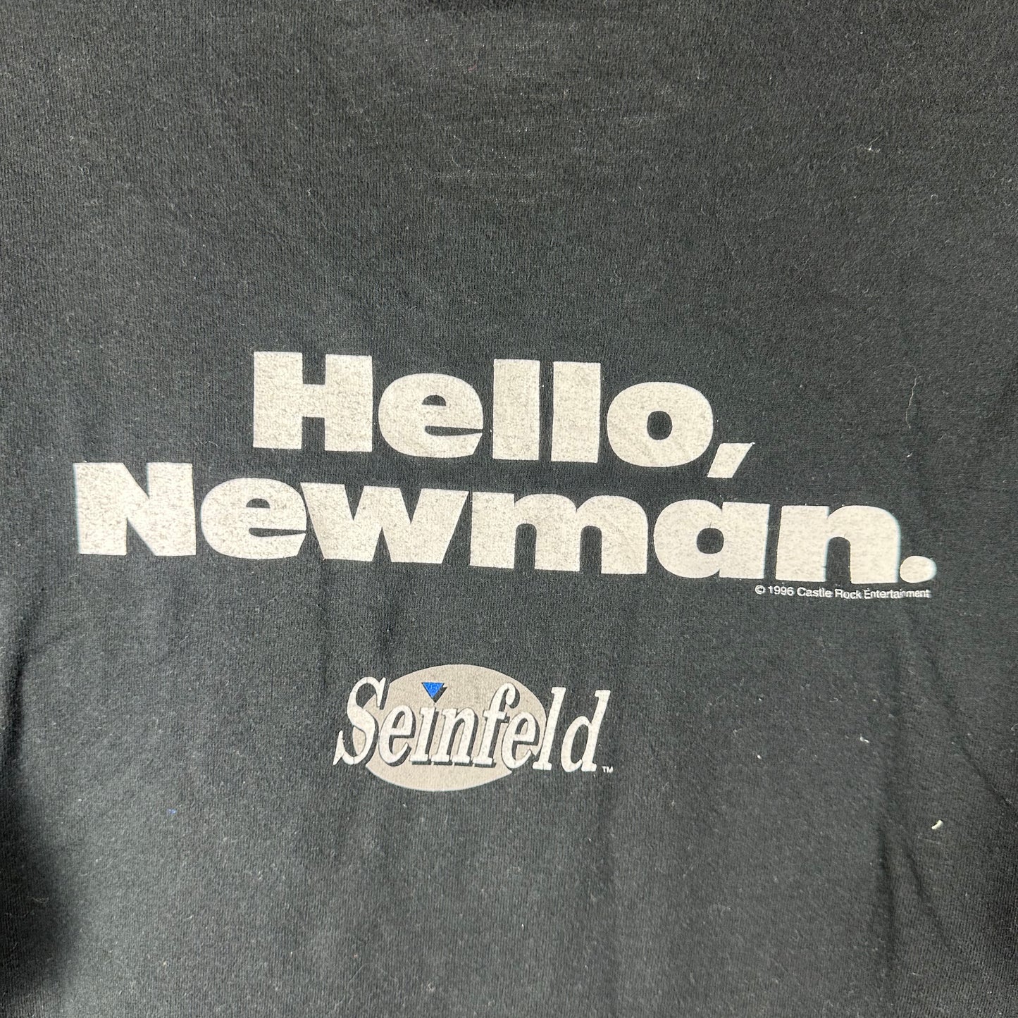 Vintage 1996 Seinfeld Hello Jerry Hello Newman TV Show Promo Single Stitch T-shirt
