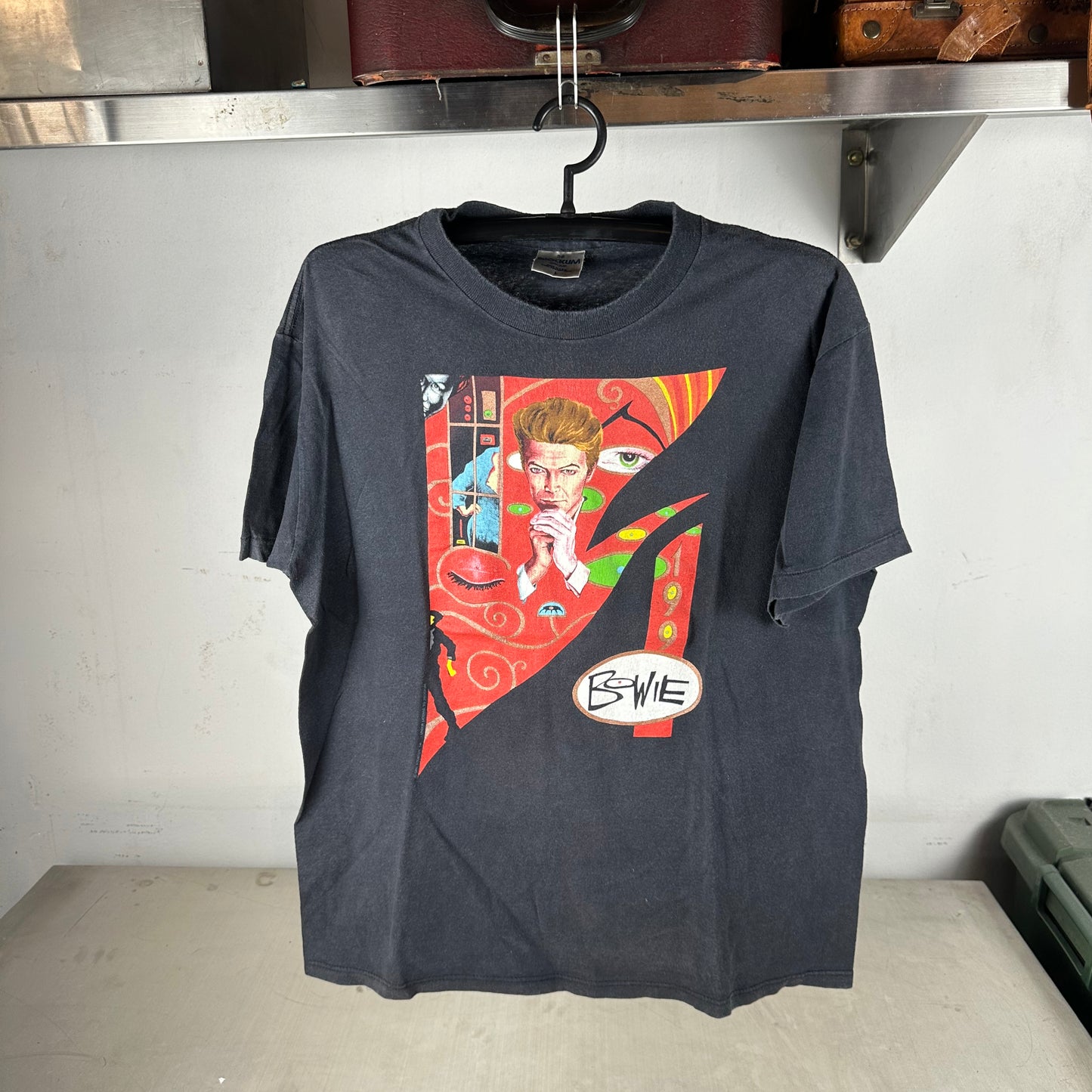 Vintage 1990 David Bowie Tour Concert Brockum Single Stitch T-shirt