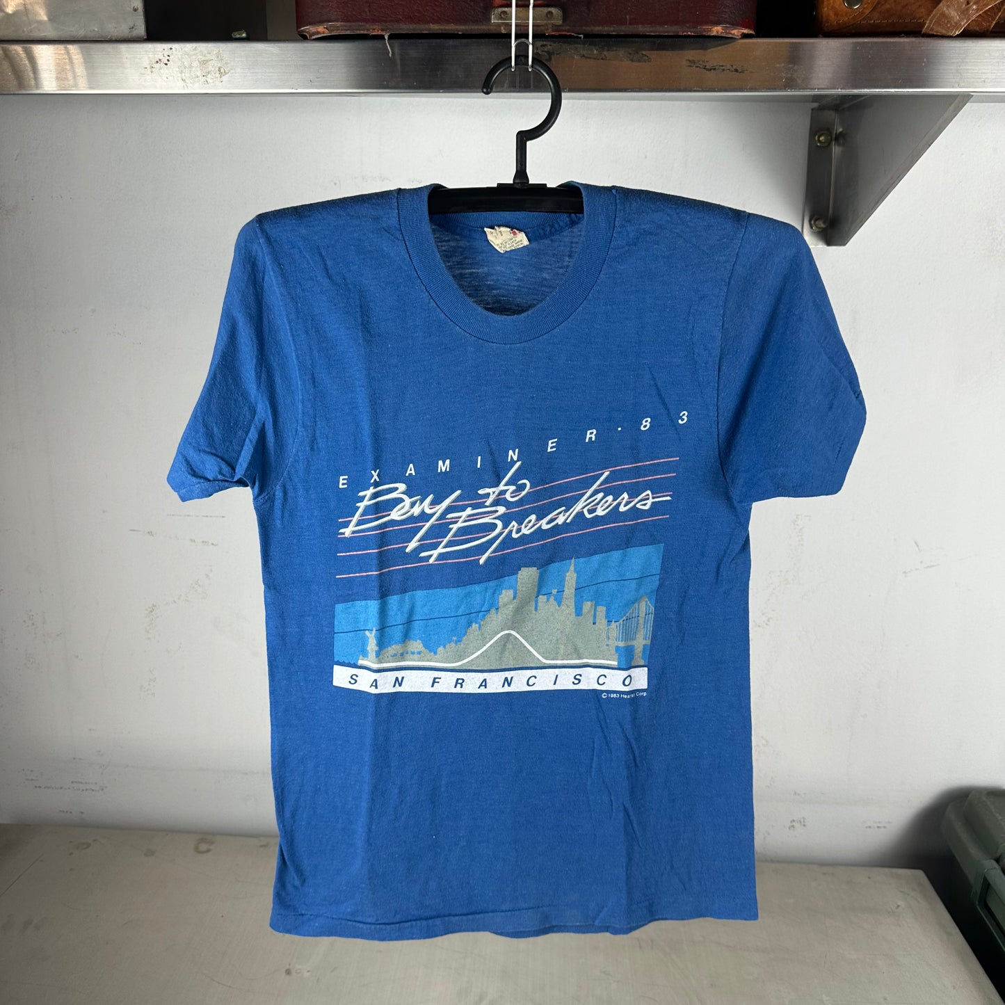 Vintage 1983 Bay to Breakers San Francisco Examiner Single Stitch T-shirt