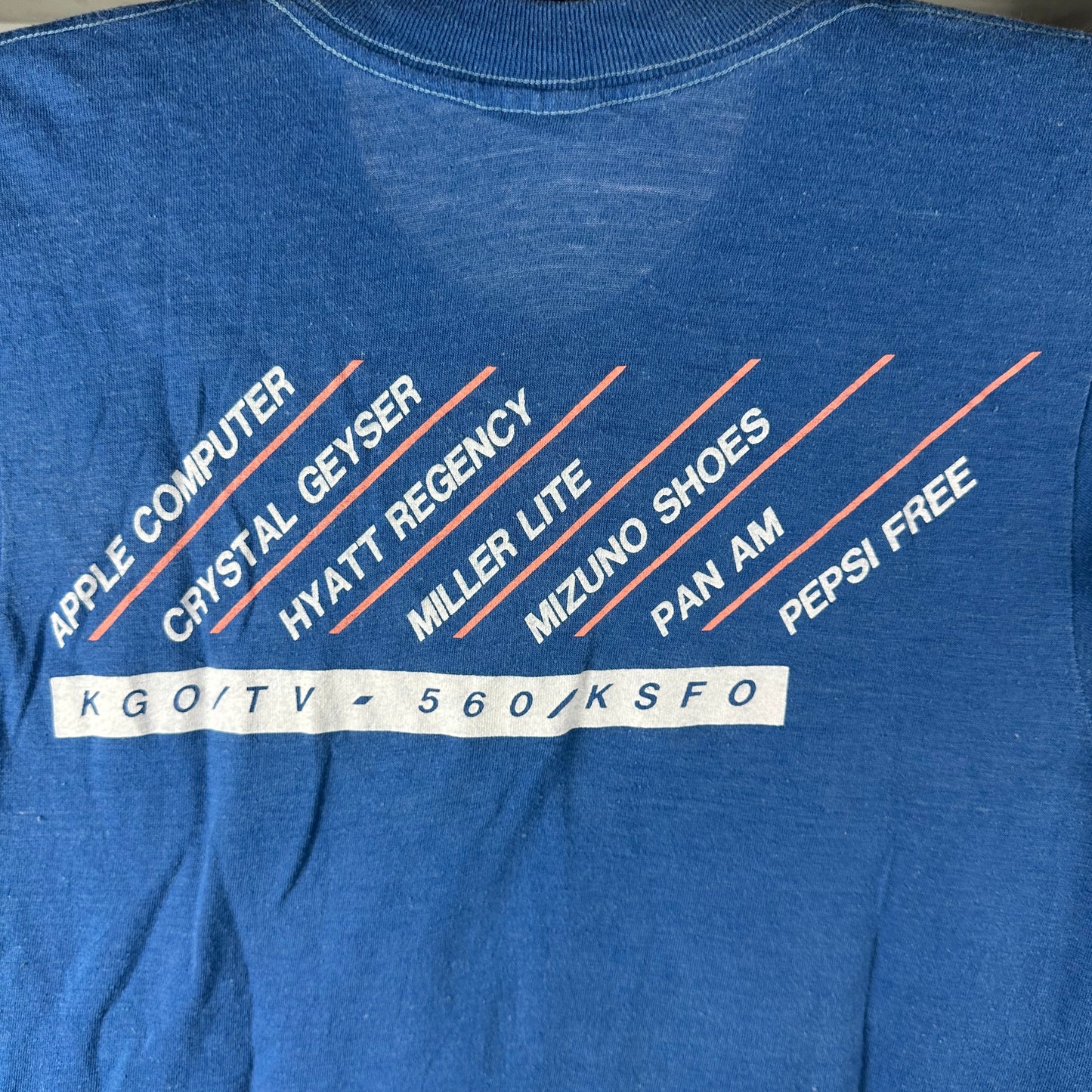 Vintage 1983 Bay to Breakers San Francisco Examiner Single Stitch T-shirt