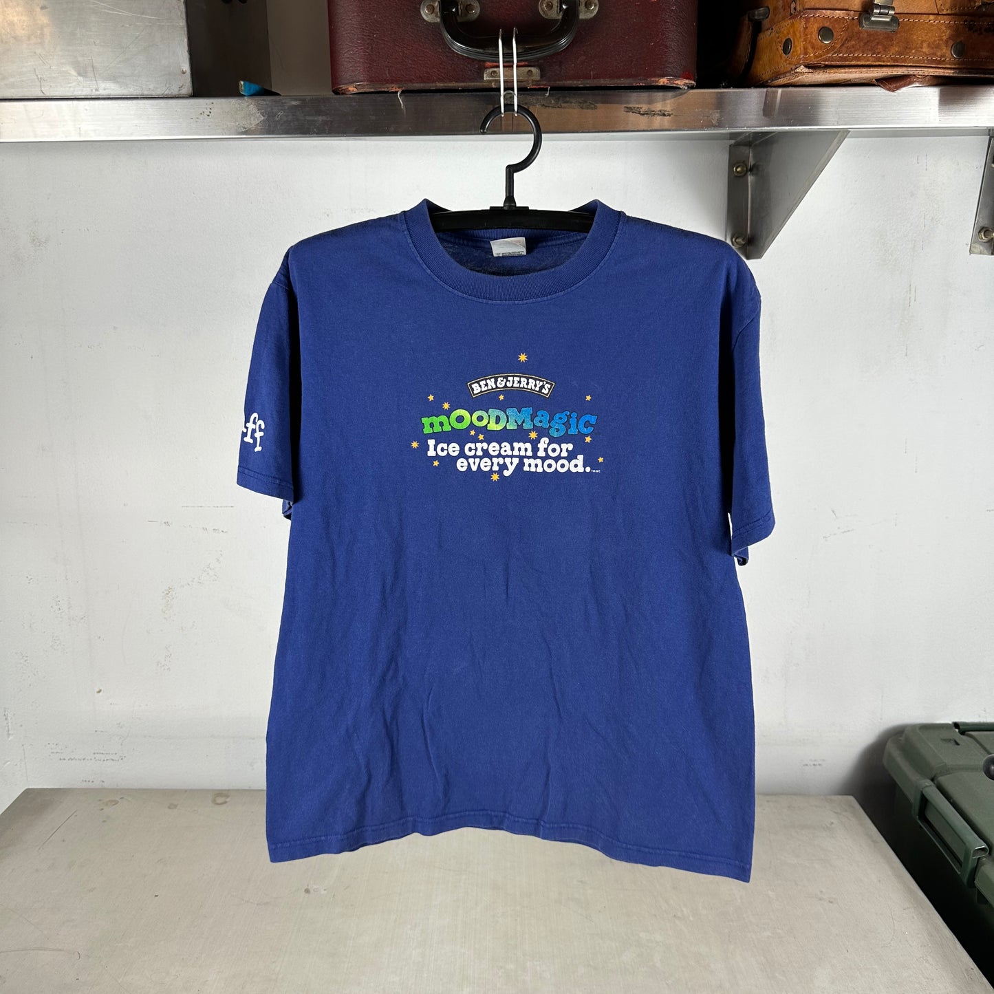Vintage 2000s Ben & Jerry's Mood Magic Graphic Staff T-shirt