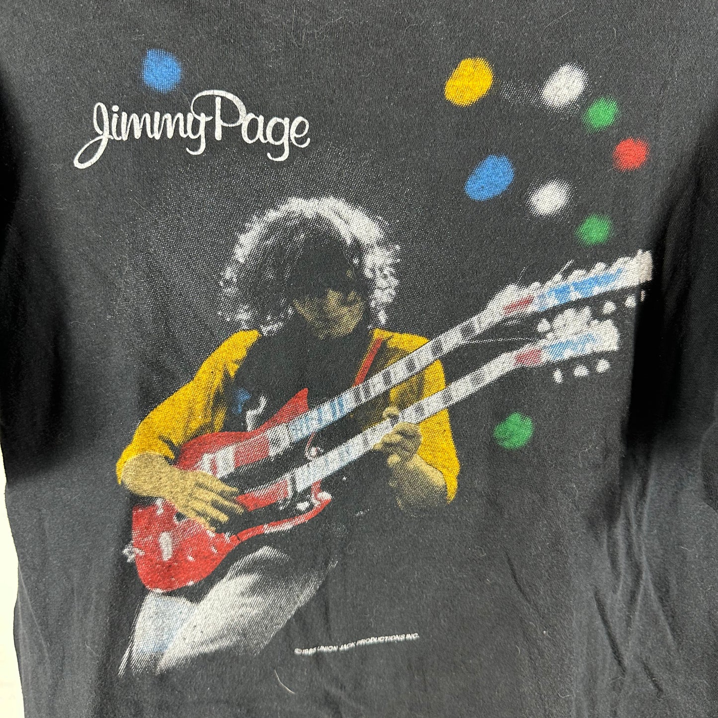 Vintage 1985 Jimmy Page Paul Rogers The Firm Tour Single Stitch T-shirt