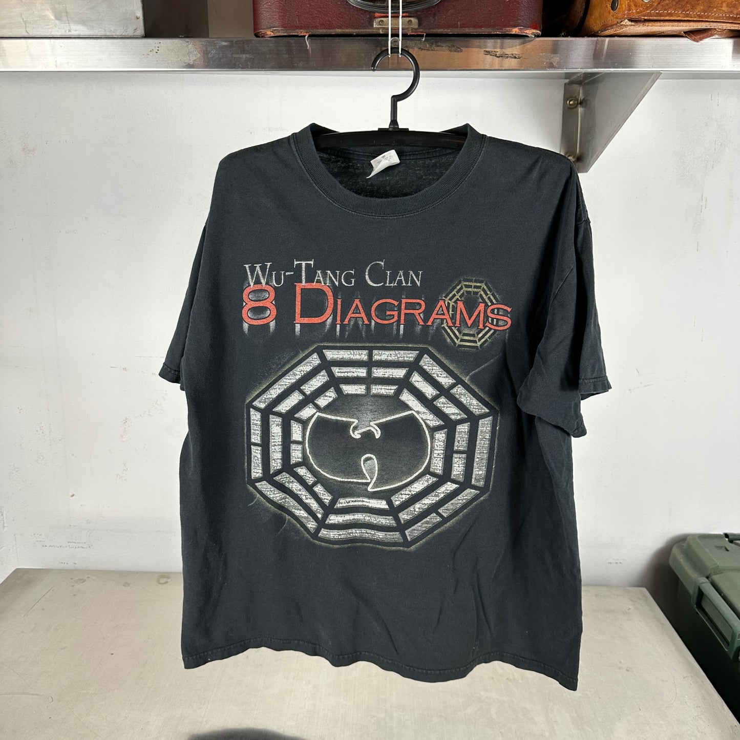 2008 Wu-Tang Clan 8 Diagrams Tour Concert Hip Hop Rap T-shirt