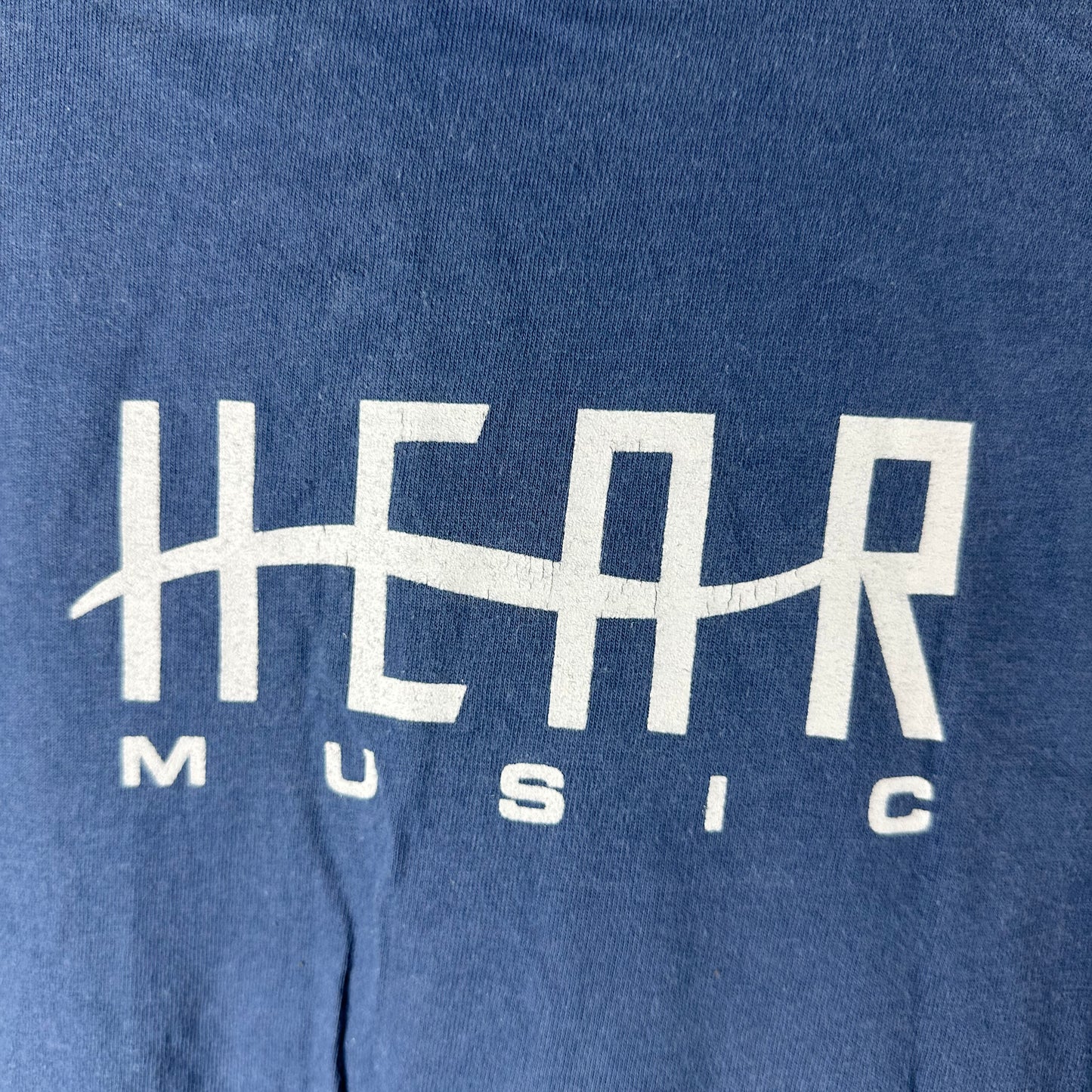Vintage 90s Hear Music Innovation, Courage, and Rebellion Typography Single Stitch T-shirt