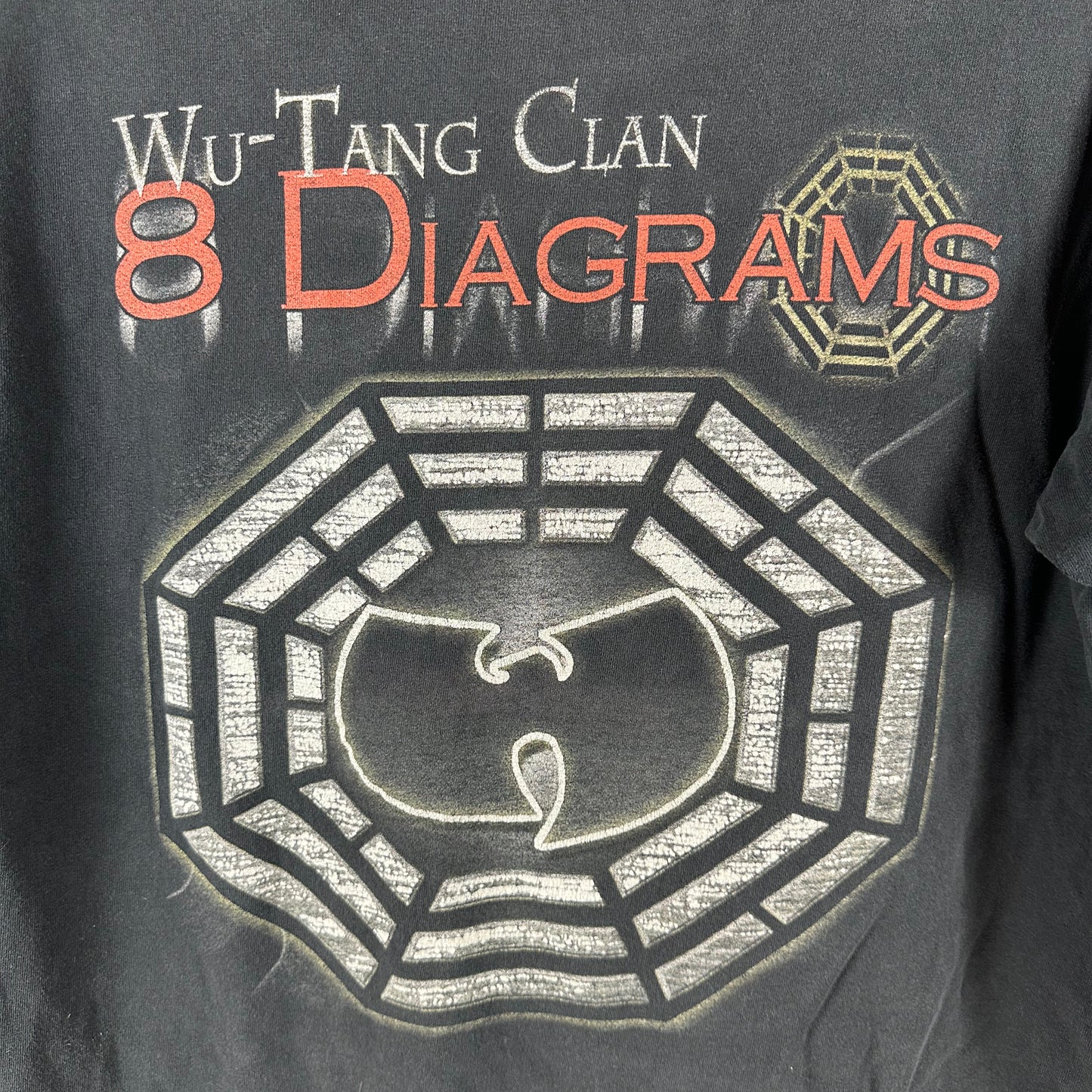 2008 Wu-Tang Clan 8 Diagrams Tour Concert Hip Hop Rap T-shirt