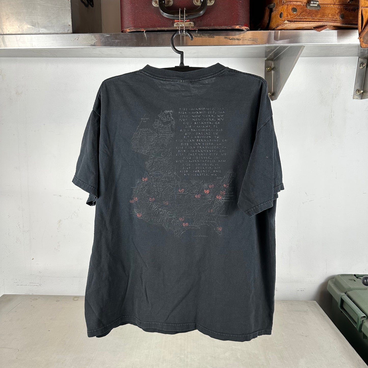 2008 Wu-Tang Clan 8 Diagrams Tour Concert Hip Hop Rap T-shirt