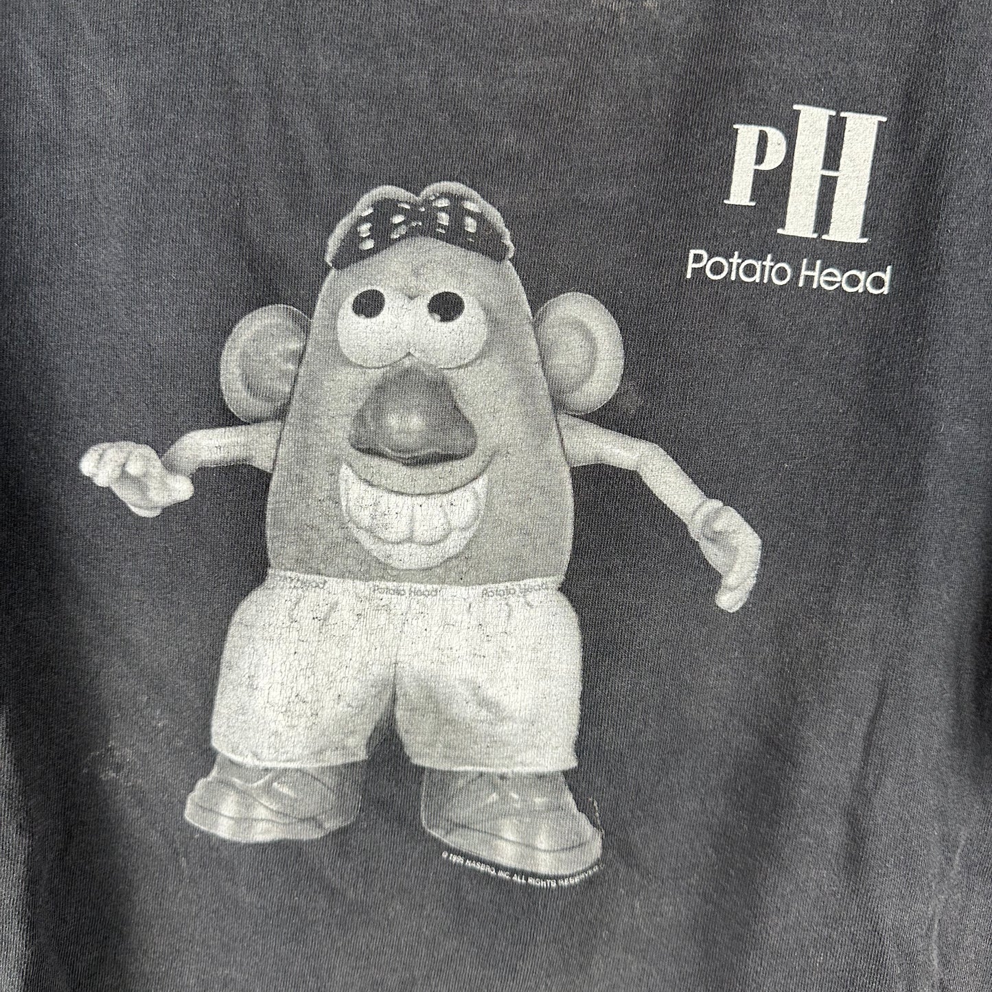 Vintage 1995 Hasbro Mr. Potato Head Toy Story Character Single Stitch T-shirt