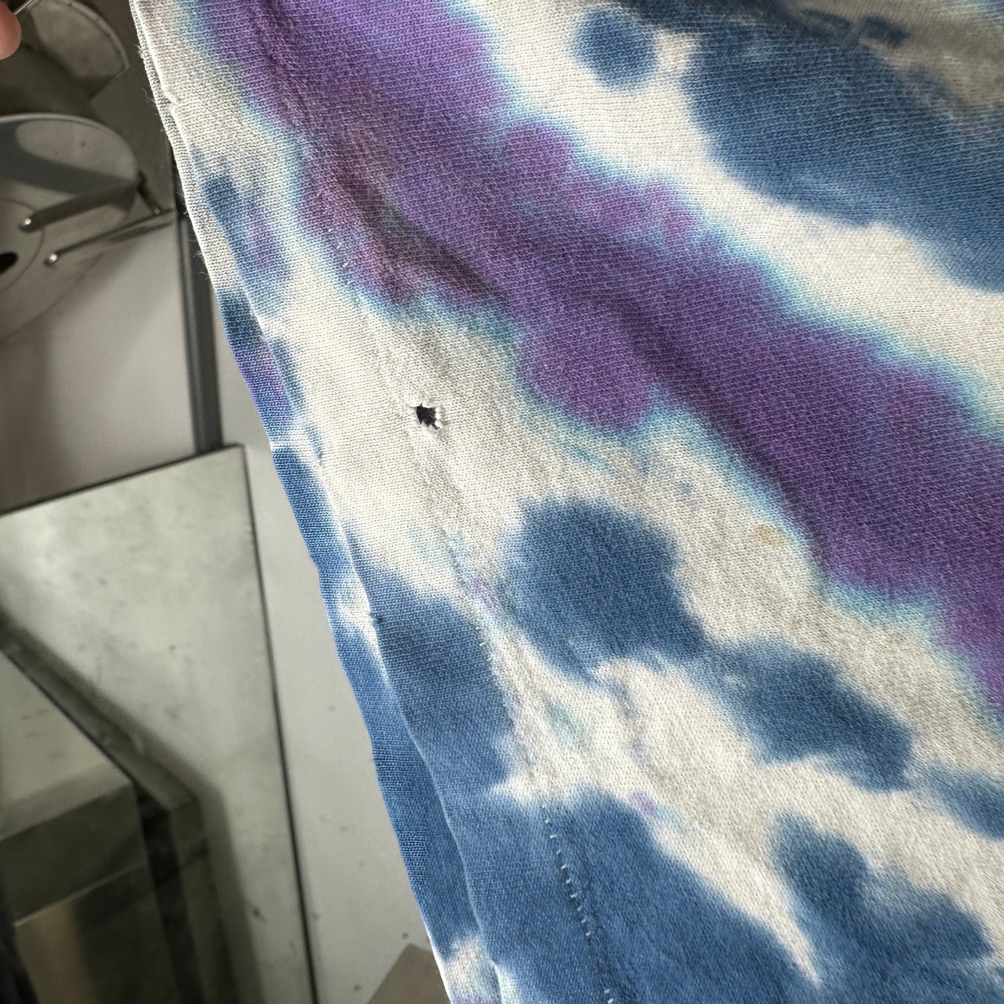 Vintage 90s Grateful Dead Skull Rock Band Tie-dye Single Stitch Distressed &nbsp;T-shirt