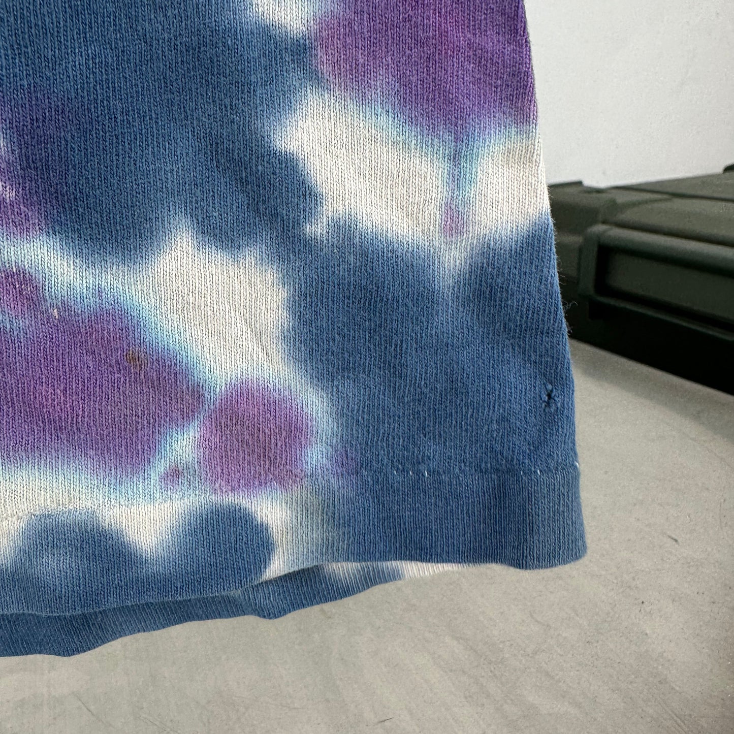 Vintage 90s Grateful Dead Skull Rock Band Tie-dye Single Stitch Distressed &nbsp;T-shirt