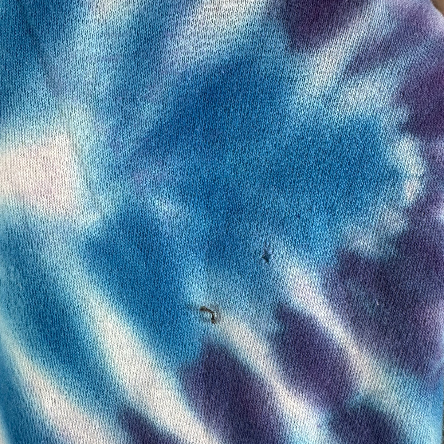 Vintage 1989 Grateful Dead Spring Tour Ski Graphic Rock Band Tie-dye T-shirt