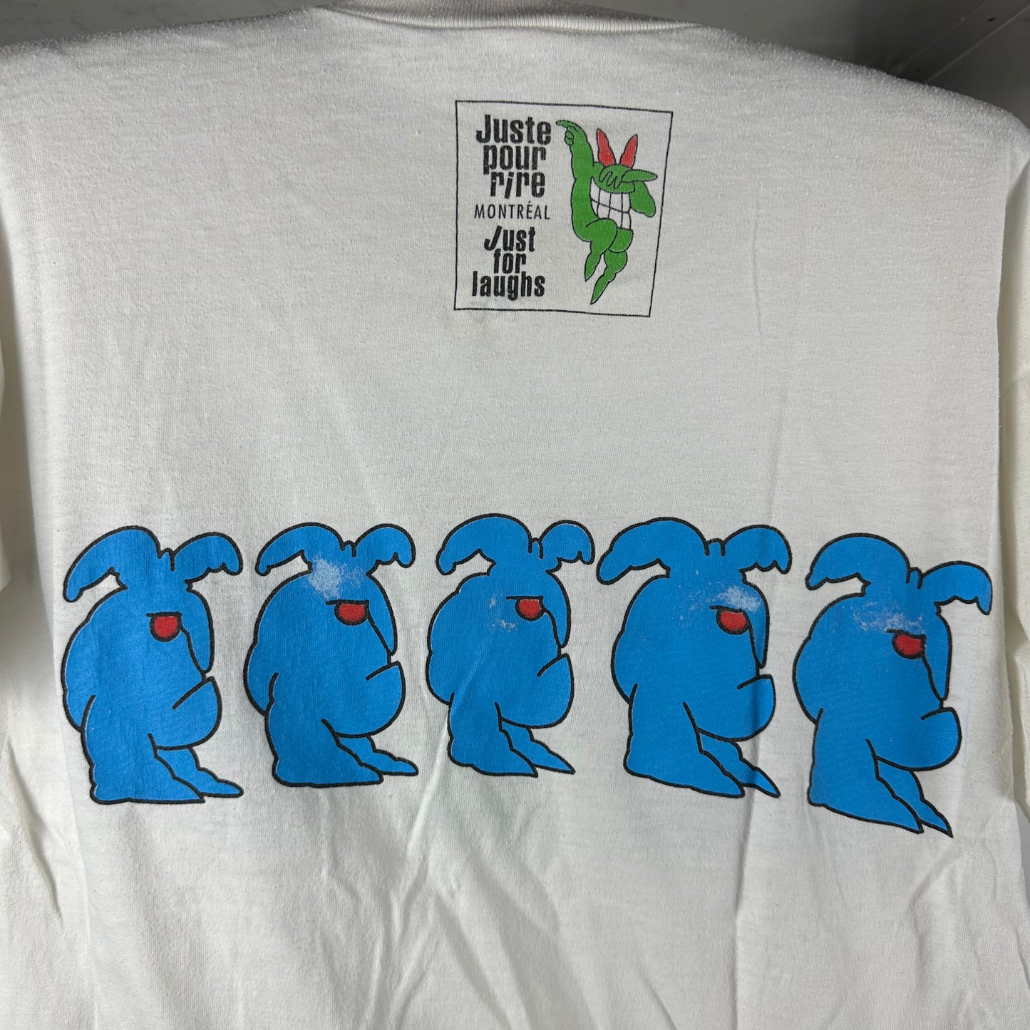 Vintage 90s Riez Juste Pour Rire Just For Laughs Montreal Comedy Single Stitch T-shirt