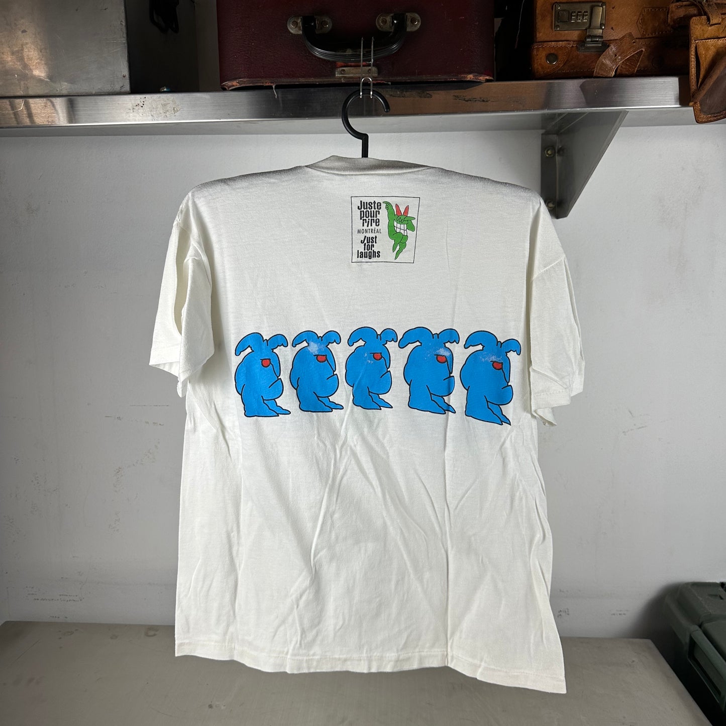 Vintage 90s Riez Juste Pour Rire Just For Laughs Montreal Comedy Single Stitch T-shirt