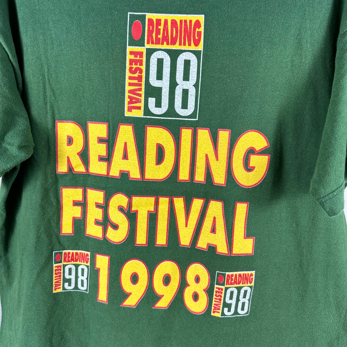 Vintage 1998 Reading Festival Beastie Boys Garbage Prodigy T-shirt