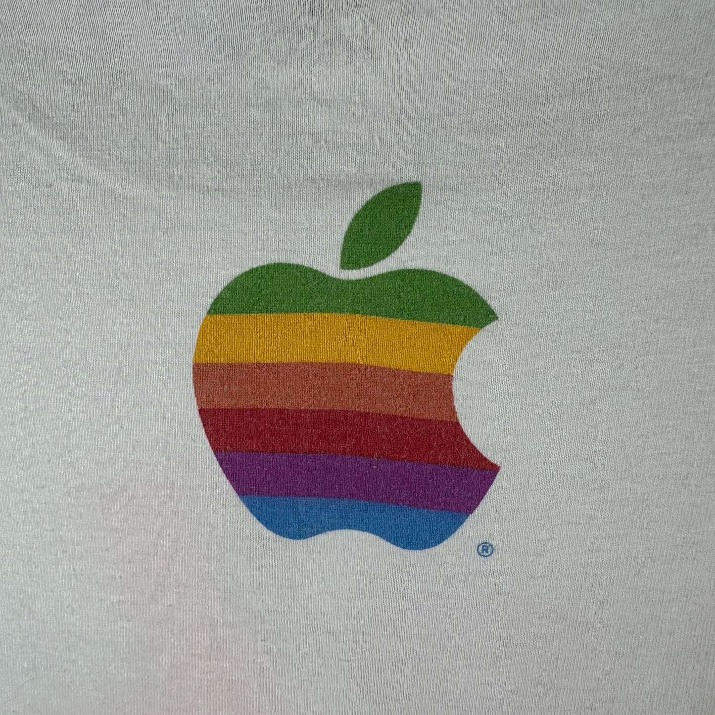 Vintage 80s Apple Computer Promo Graphic Single Stitch T-shirt