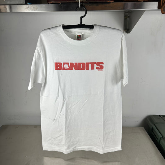 Vintage 2001 Bandits Two's Company, Three's A Crime Bruce Willis Comedy Promo T-shirt