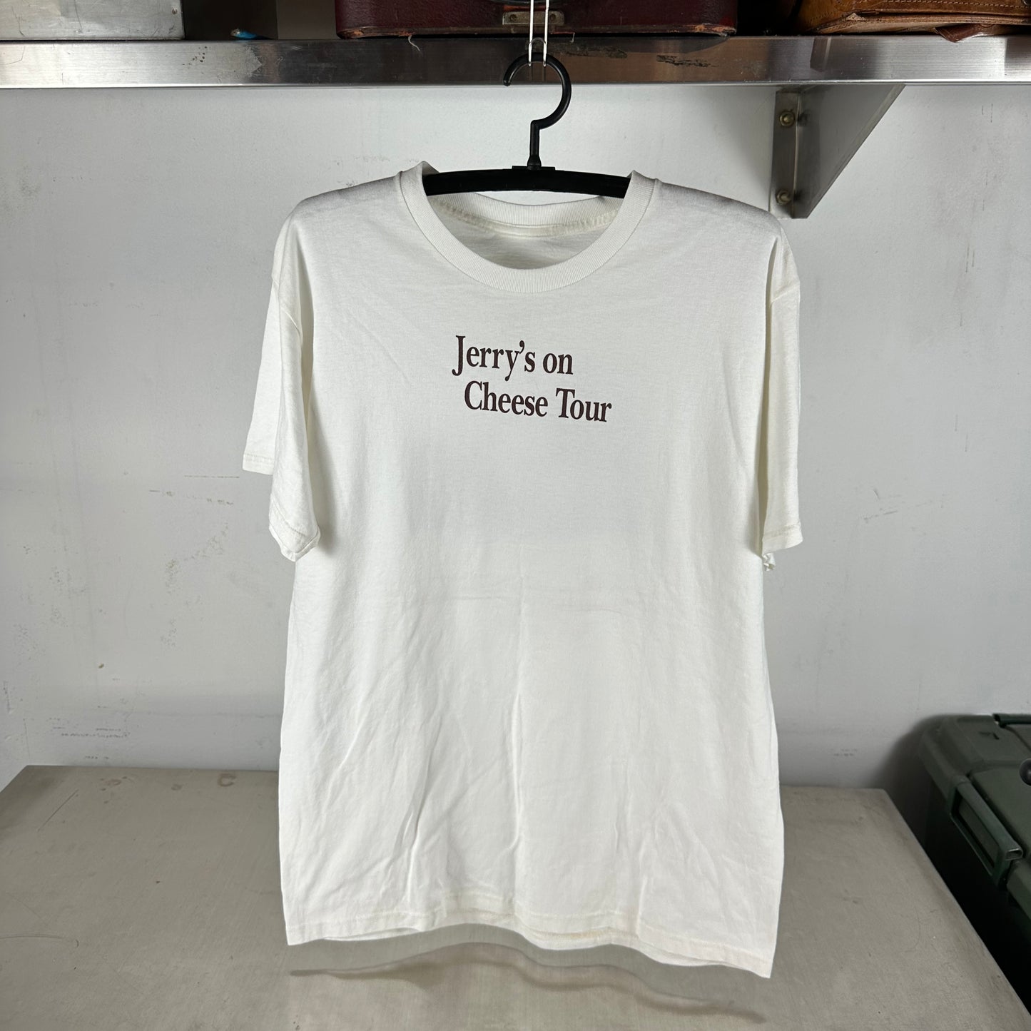 Vintage 2003 String Cheese Incident Jerry Garcia On Cheese Tour Rock Band T-shirt