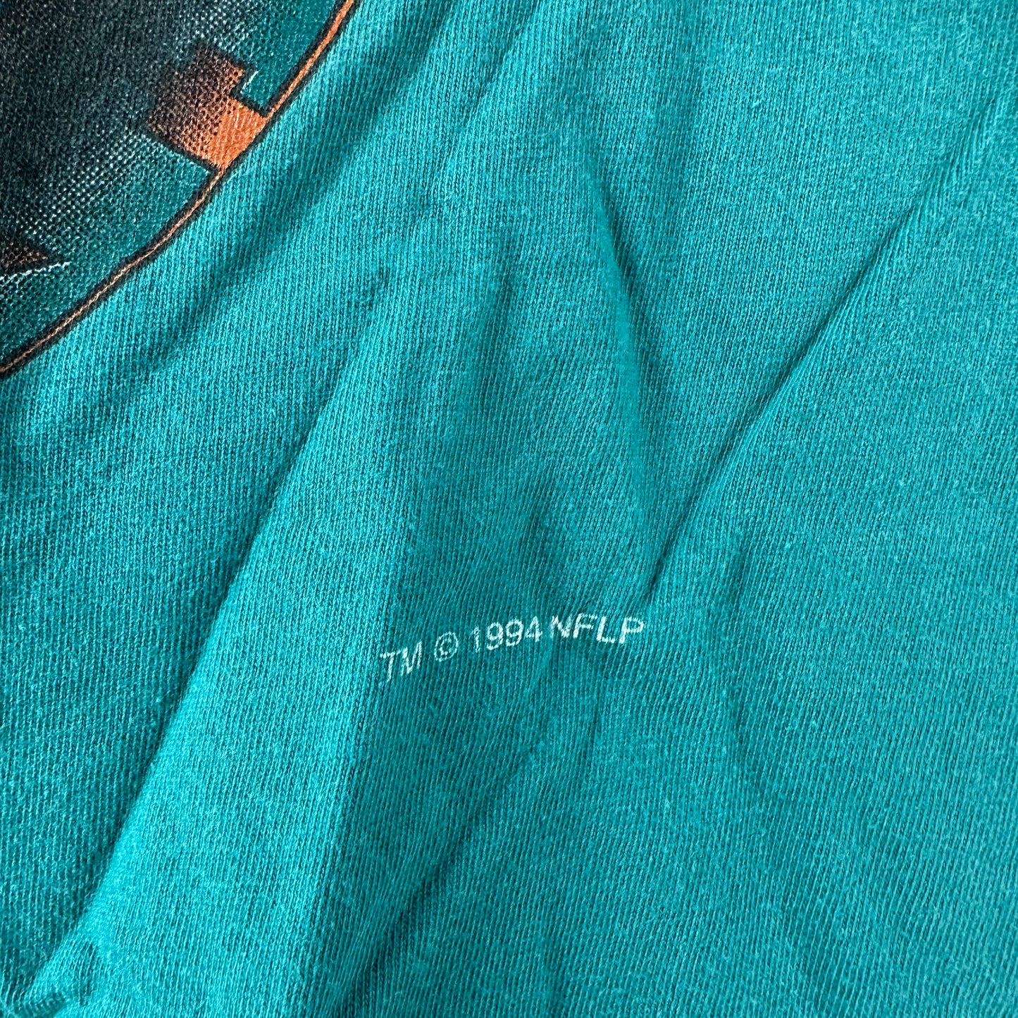 Vintage 1994 Miami Dolphins Football NFL Graphic T-shirt