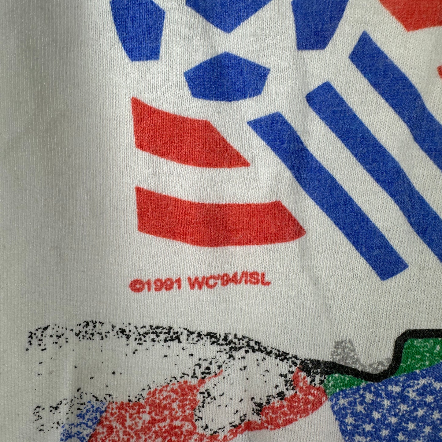Vintage 1994 USA Soccer World Cup Graphic Single Stitch T-shirt