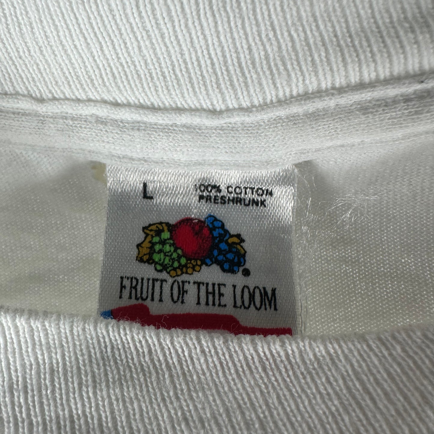 Vintage 1990 And to Our Right is What Was Once Known as Earth Single Stitch T-shirt