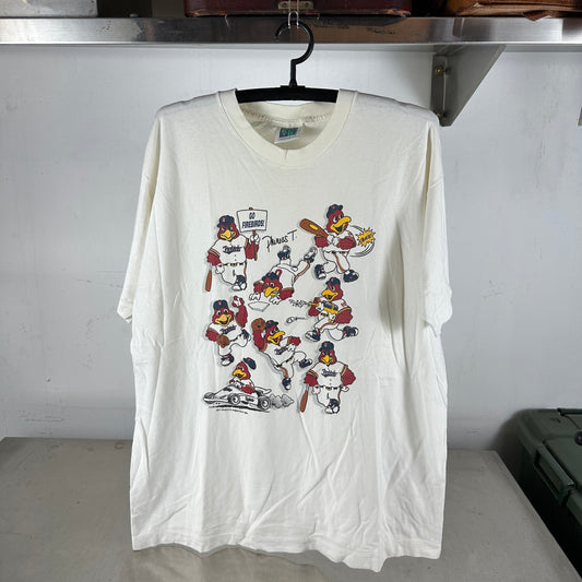 Vintage 1994 Orleans Firebirds Baseball MLB Single Stitch T-shirt