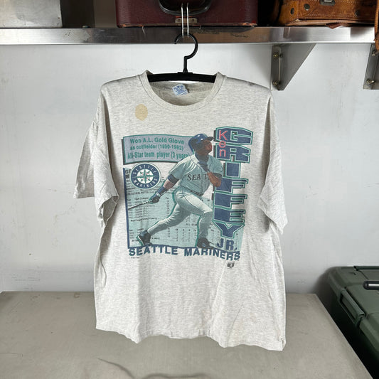 Vintage 1993 Ken Griffey Jr Seattle Mariners MLB Salem Sportswear T-shirt
