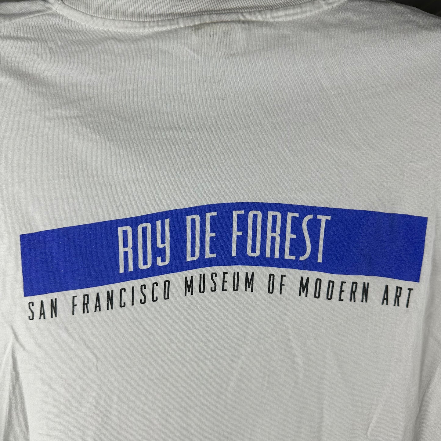 Vintage 1992 Roy De Forest Country Dog Gentlemen Modern Art Museum T-shirt