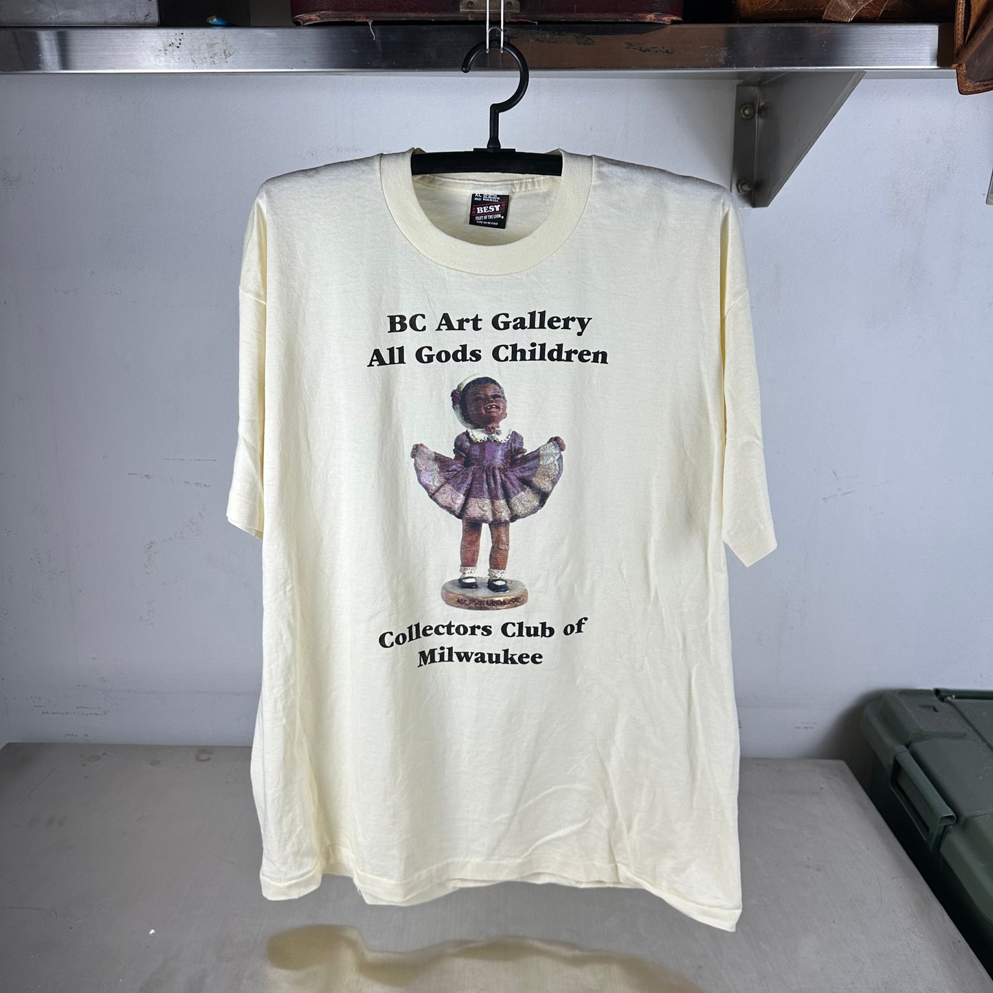 Vintage 80s 90s BC Art Gallery All Gods Collection Graphic Single Stitch T-shirt