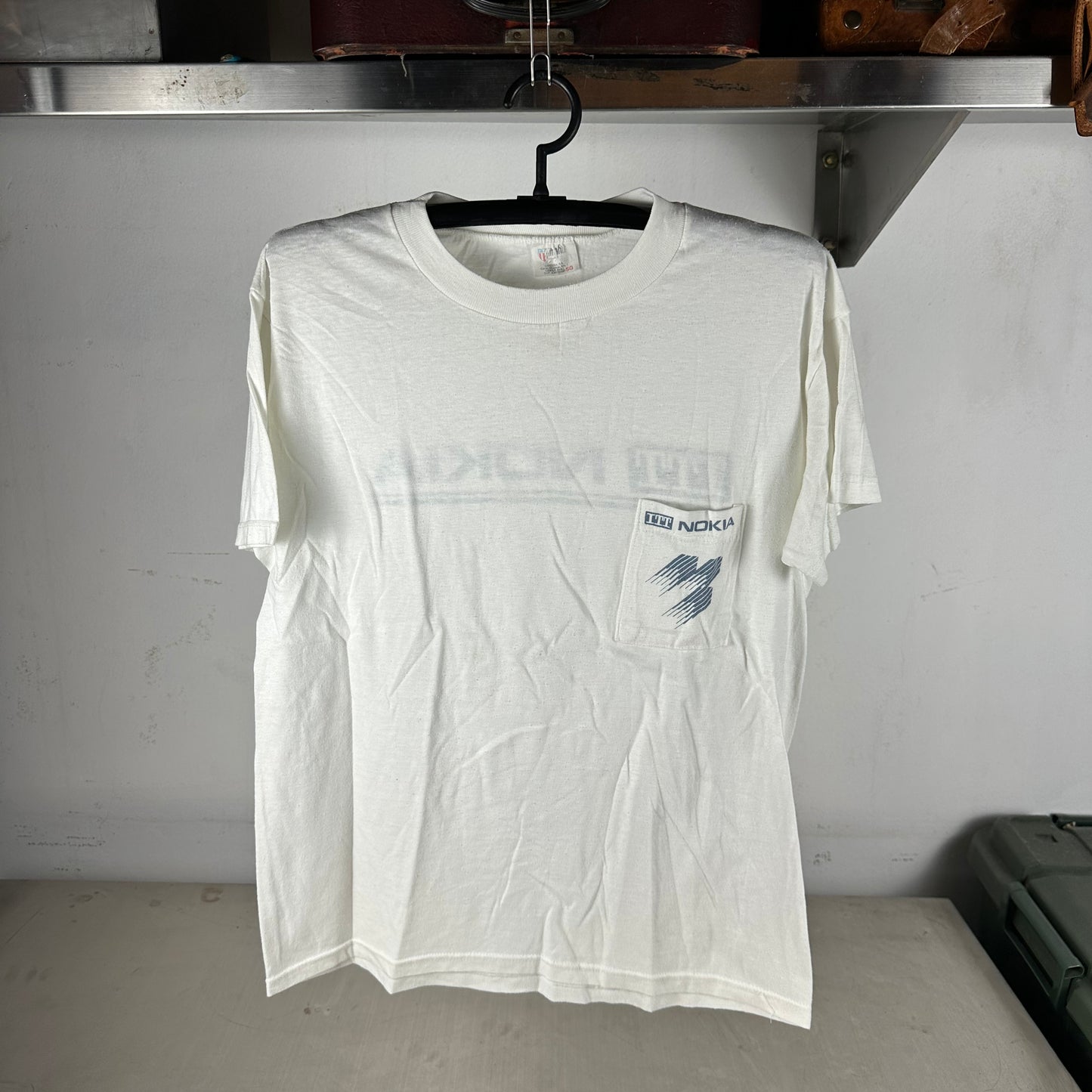 Vintage 90s Nokia ITT Nokia Electronics Brand Promo T-shirt