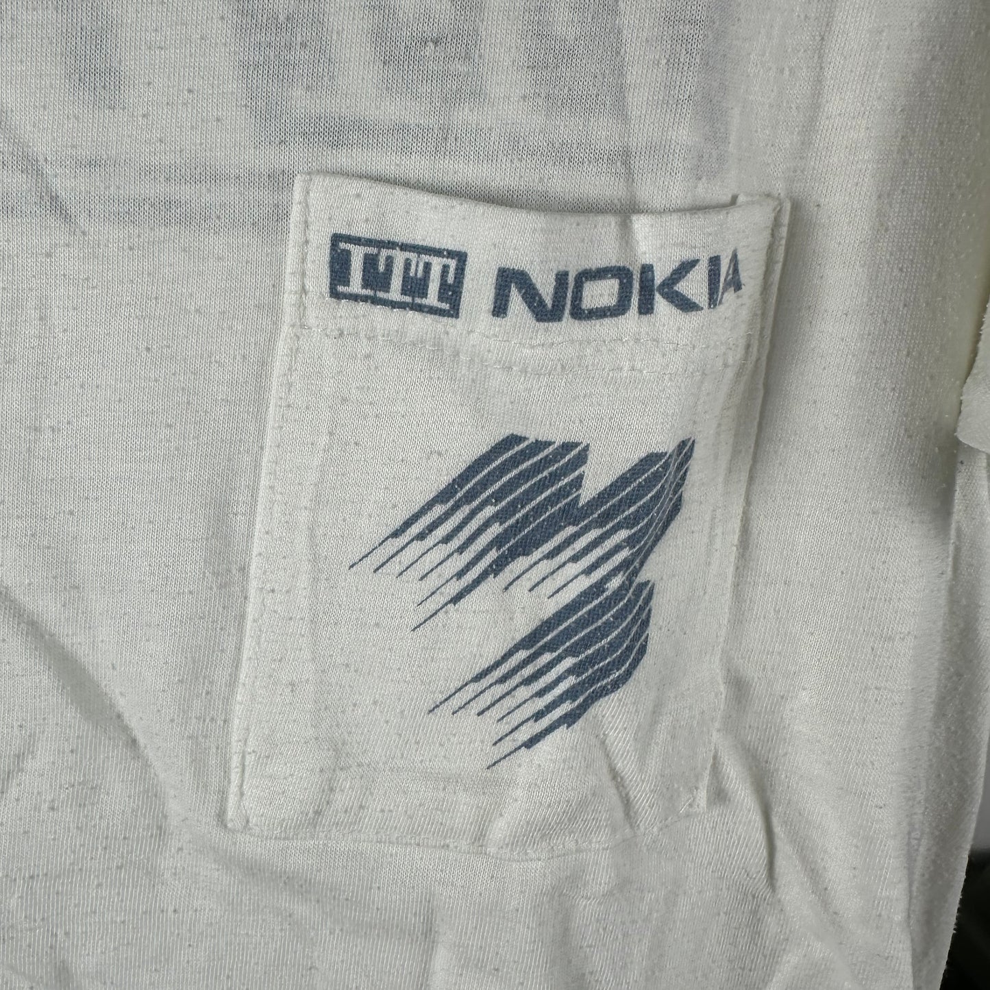 Vintage 90s Nokia ITT Nokia Electronics Brand Promo T-shirt