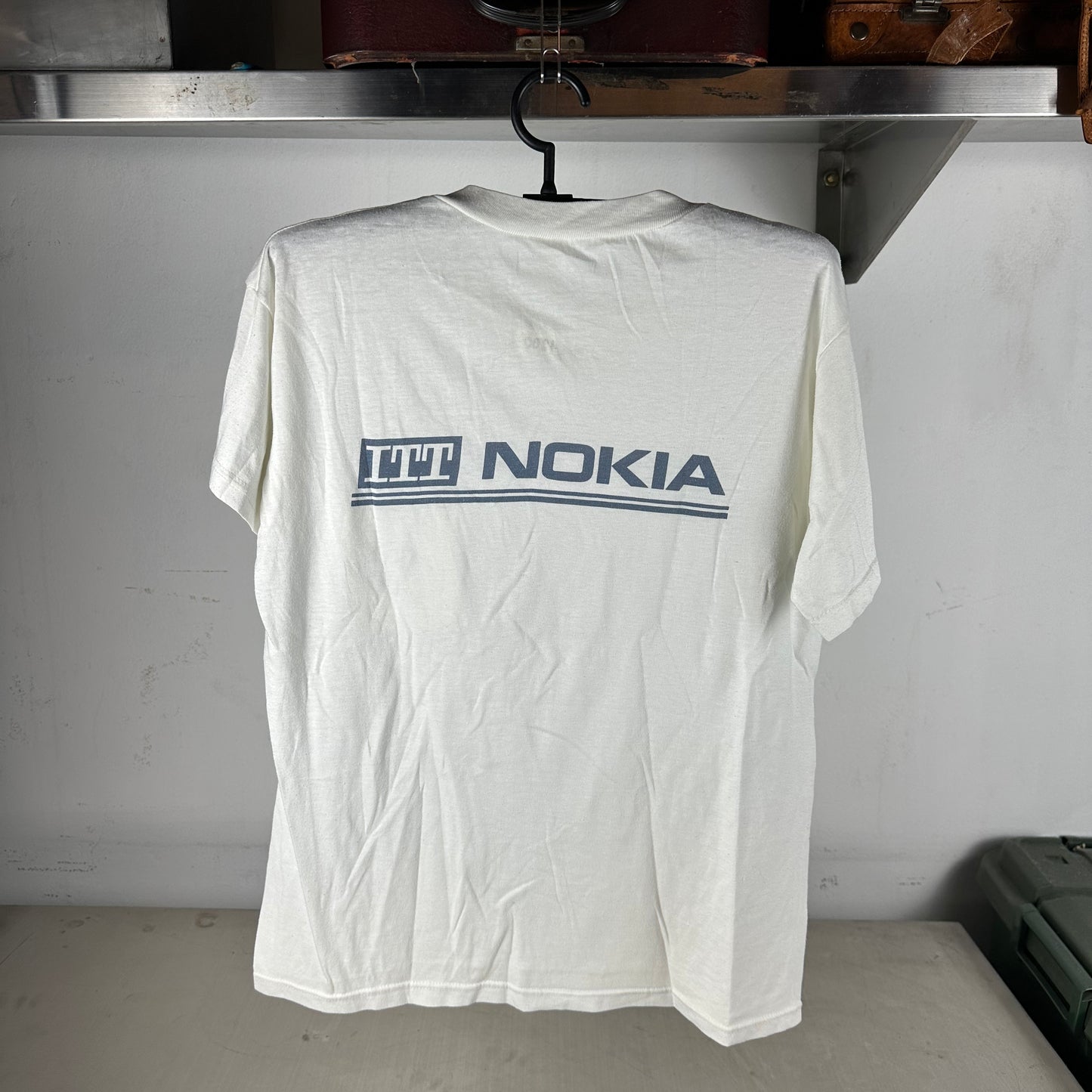Vintage 90s Nokia ITT Nokia Electronics Brand Promo T-shirt