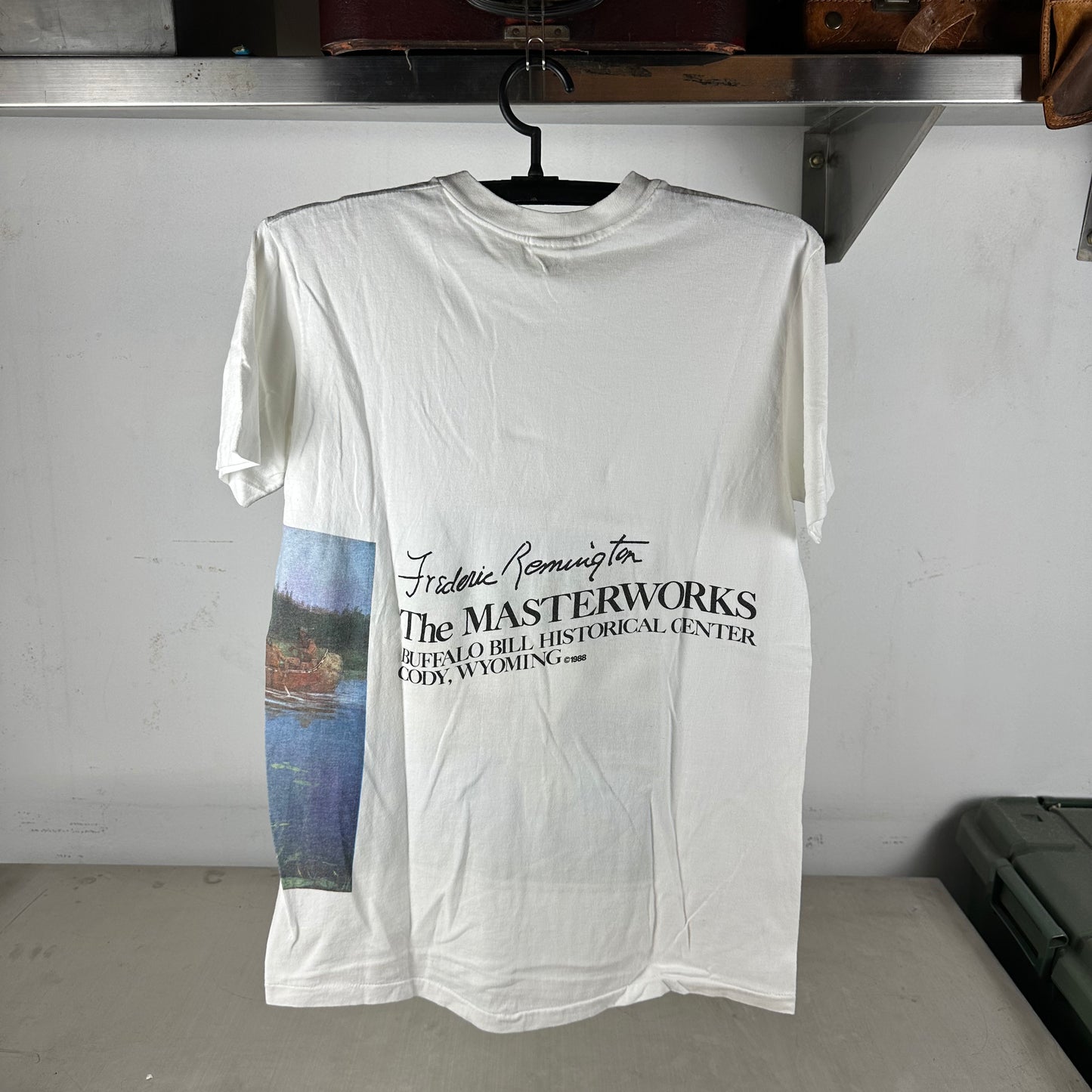 Vintage 1988 Frederic Remington The Masterworks Art Single Stitch T-shirt