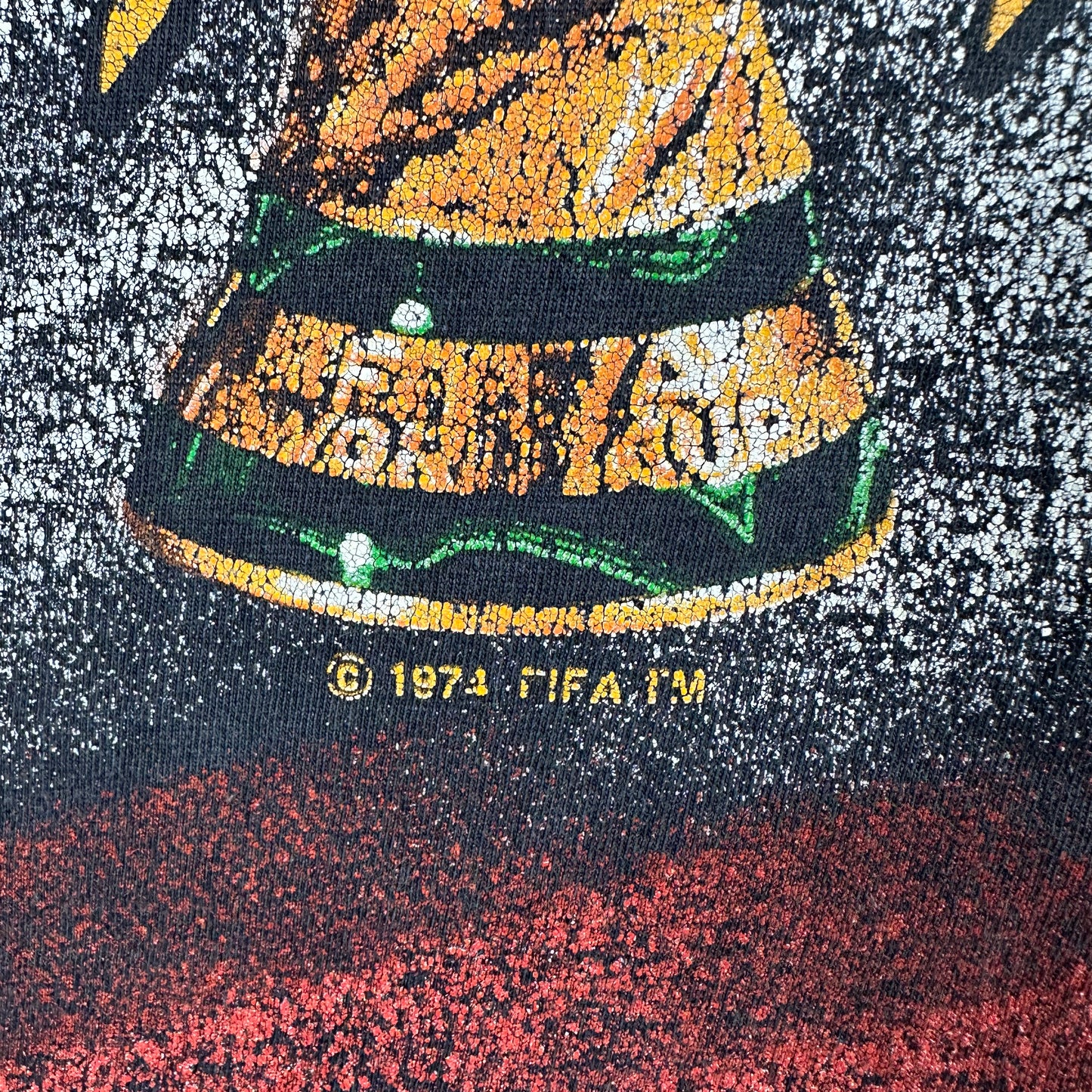 Vintage 1998 Adidas France Fifa Soccer World Cup Graphic T-shirt