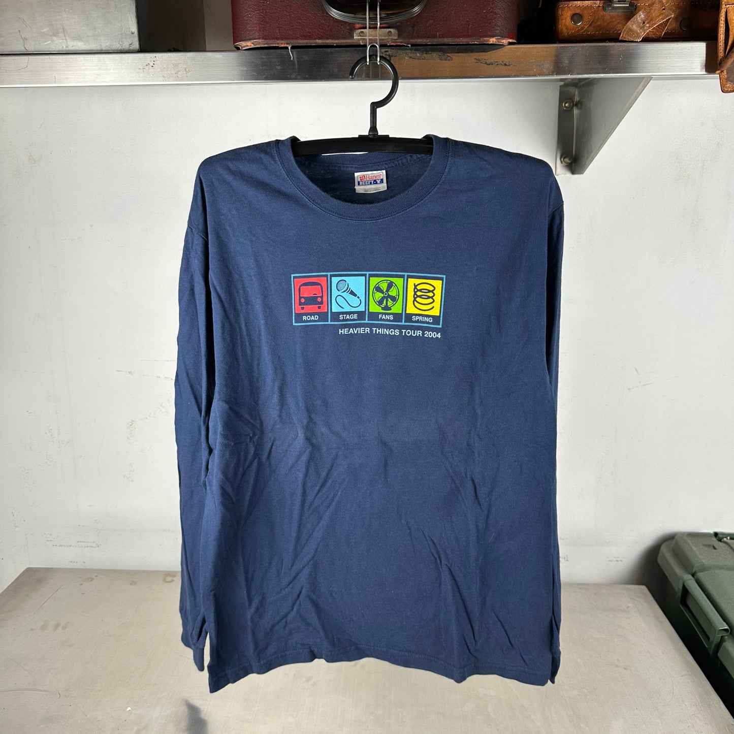 Vintage 2004 John Mayer Heavier Things Tour Concert Long-sleeves T-shirt