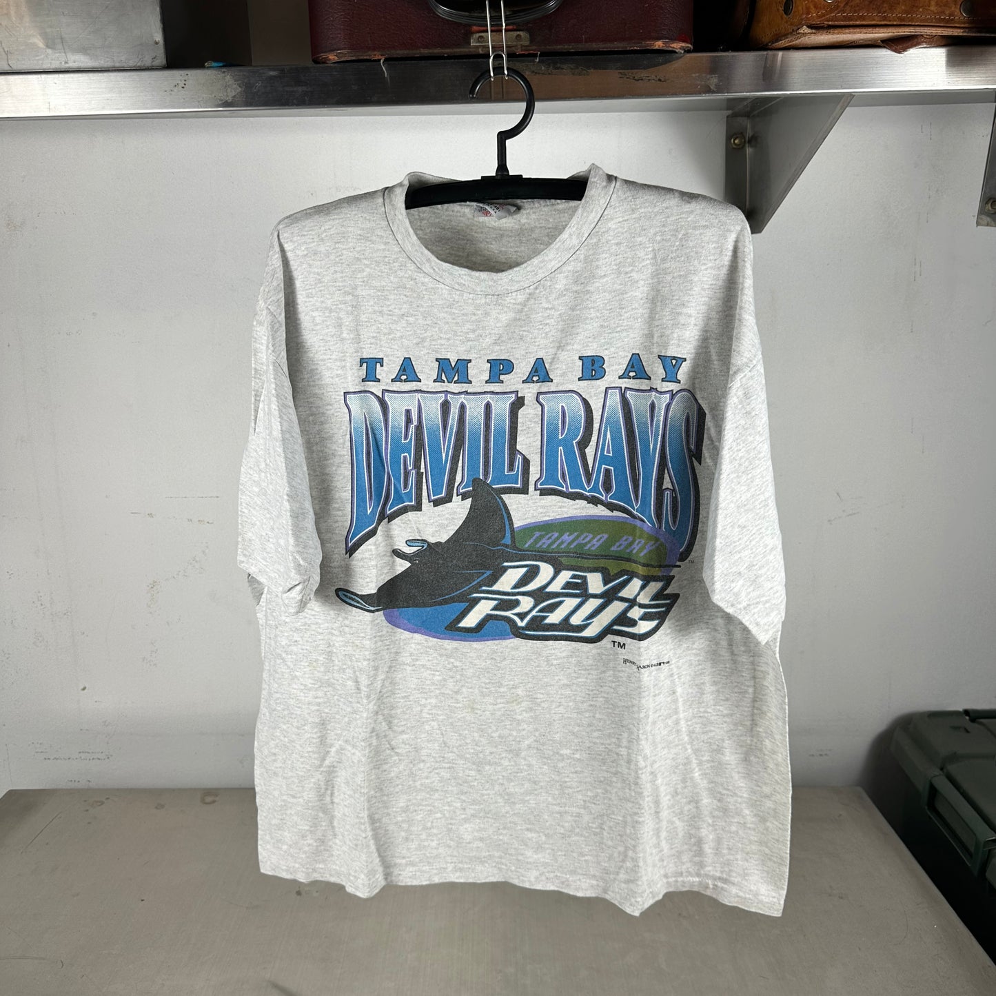 Vintage 1995 Tampa Bay Devil Rays Baseball MLB Single Stitch T-shirt