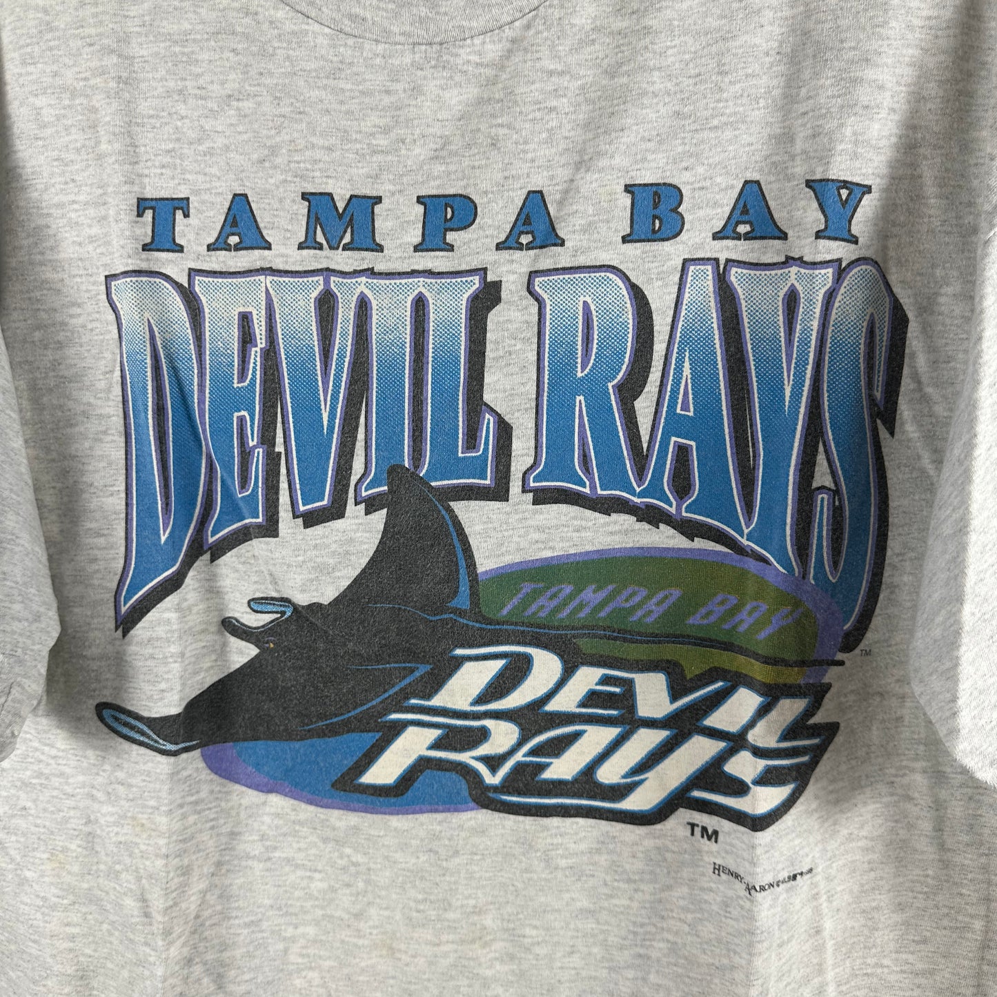 Vintage 1995 Tampa Bay Devil Rays Baseball MLB Single Stitch T-shirt