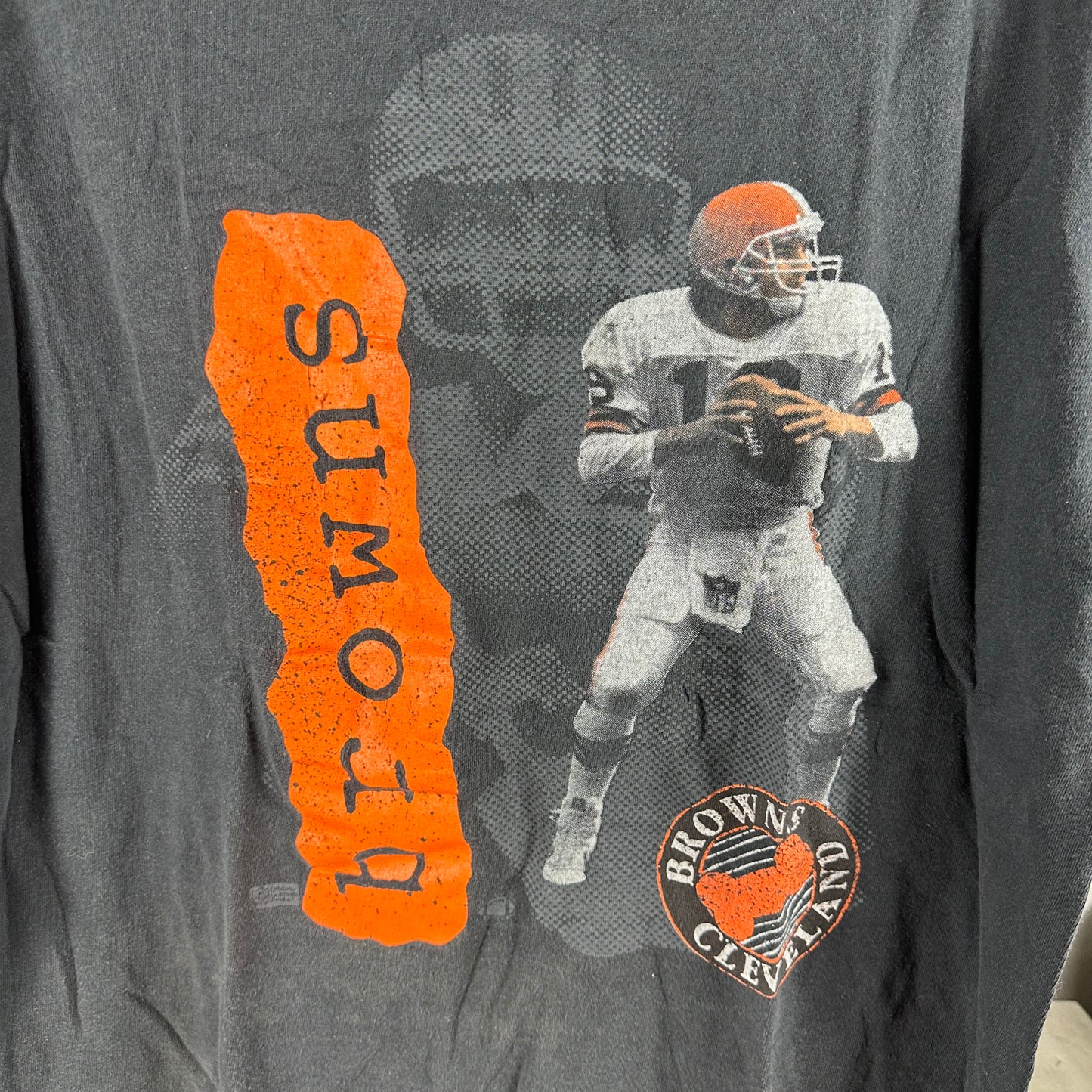 Vintage 90s Bernie Kosar Cleveland Browns NFL Salem Sportswear T-shirt