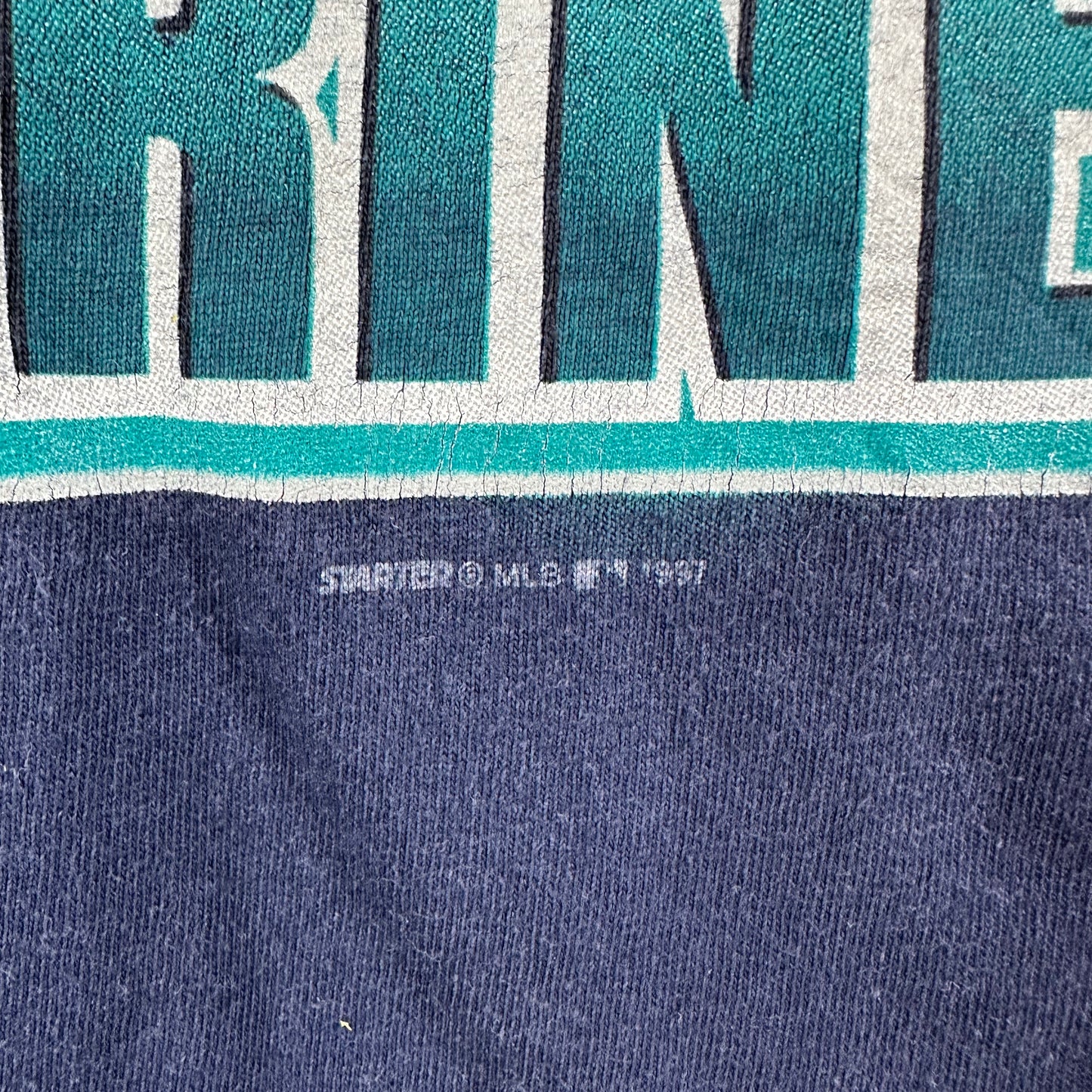 Vintage 1997 Seattle Mariners MLB Western Division Champions Graphic T-shirt