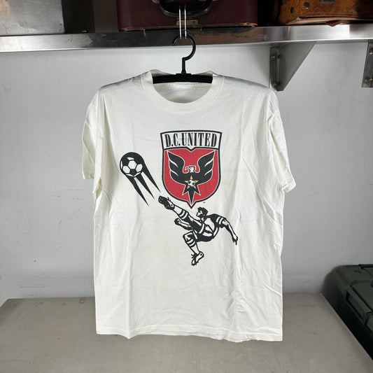 Vintage 90s DC United Soccer MLB AT&T Promo Graphic T-shirt