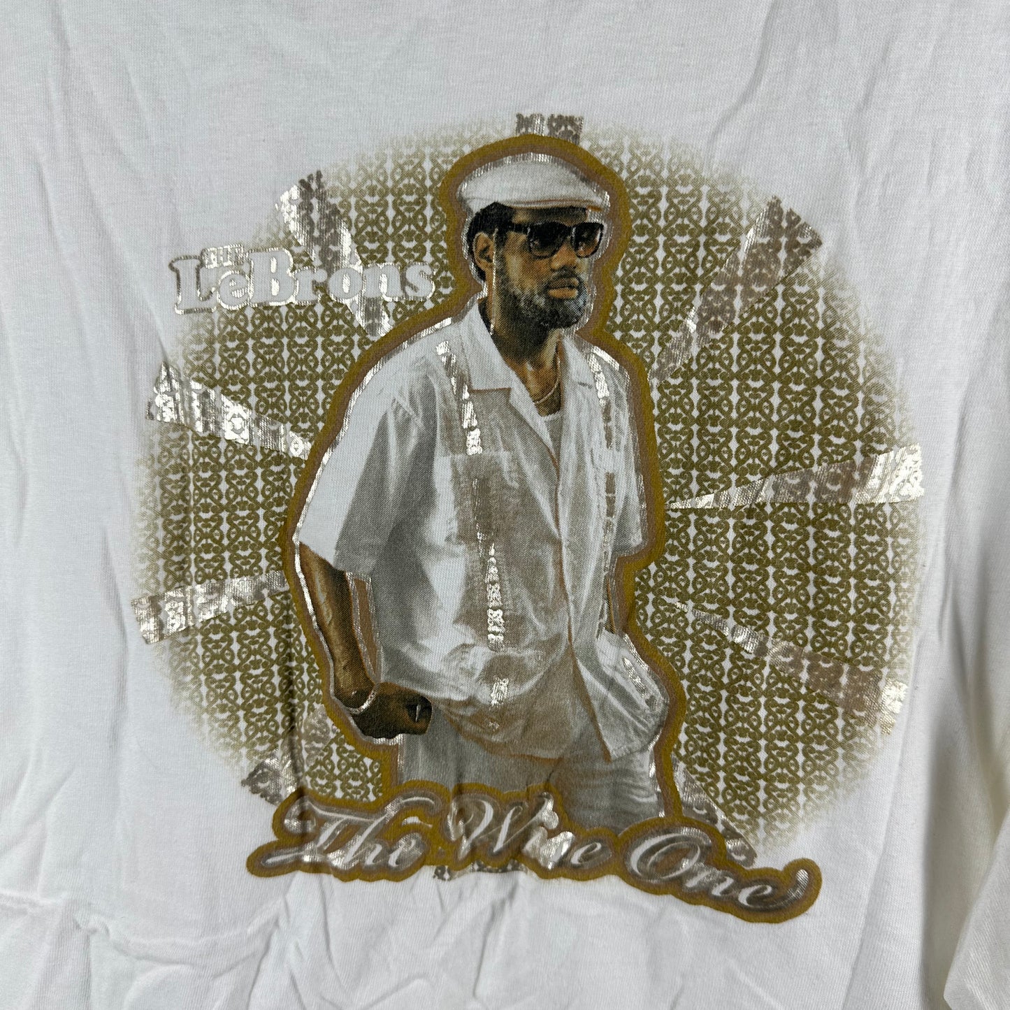 Vintage 2000s Nike Lebron James The Lebrons The Wise One Graphic T-shirt