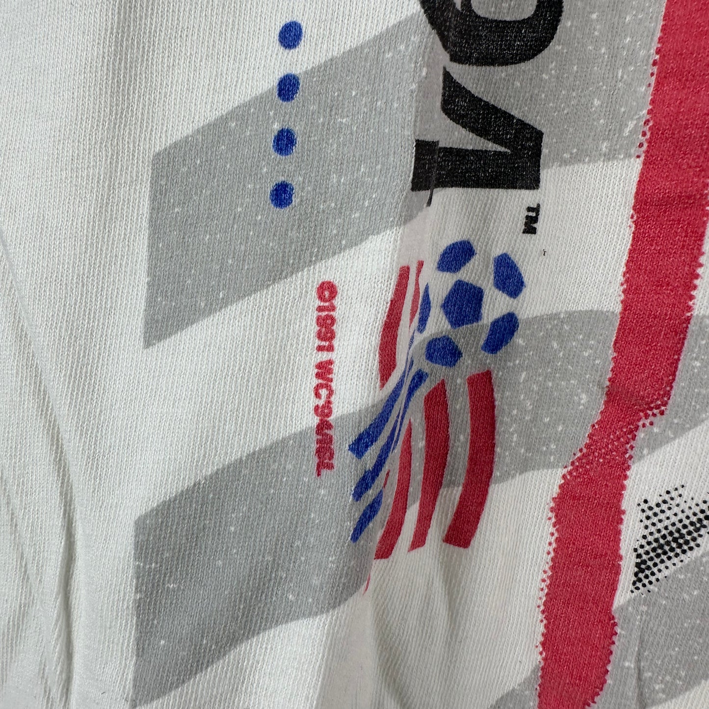 Vintage 1994 USA Soccer World Cup Graphic Single Stitch T-shirt