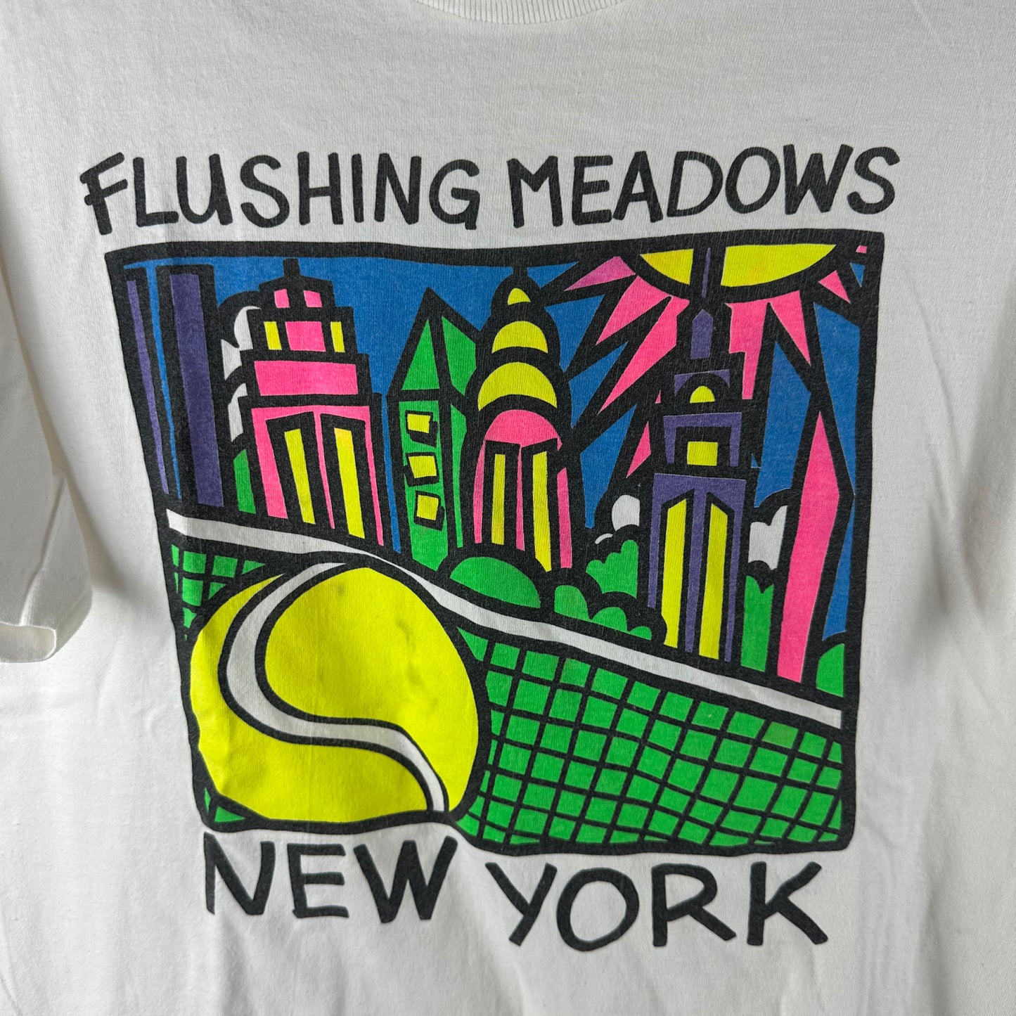 Vintage 90s New York Flushing Meadows US Open Tennis Single Stitch T-shirt