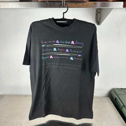 Vintage 90s Museum of Fine Arts Boston Impressionism Single Stitch T-shirt