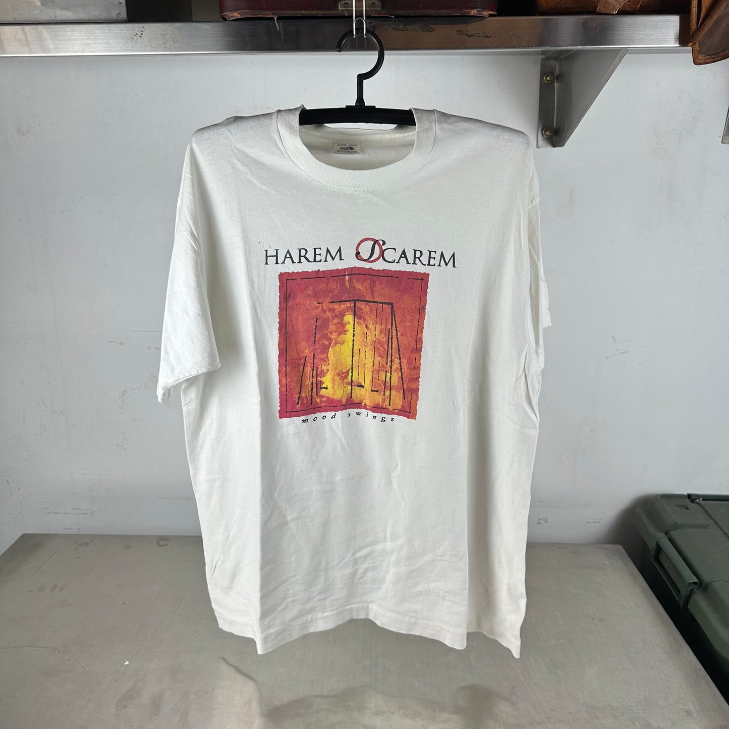 Vintage 1993-94 Harem Scarem Mood Swings Tour Concert Single Stitch T-shirt
