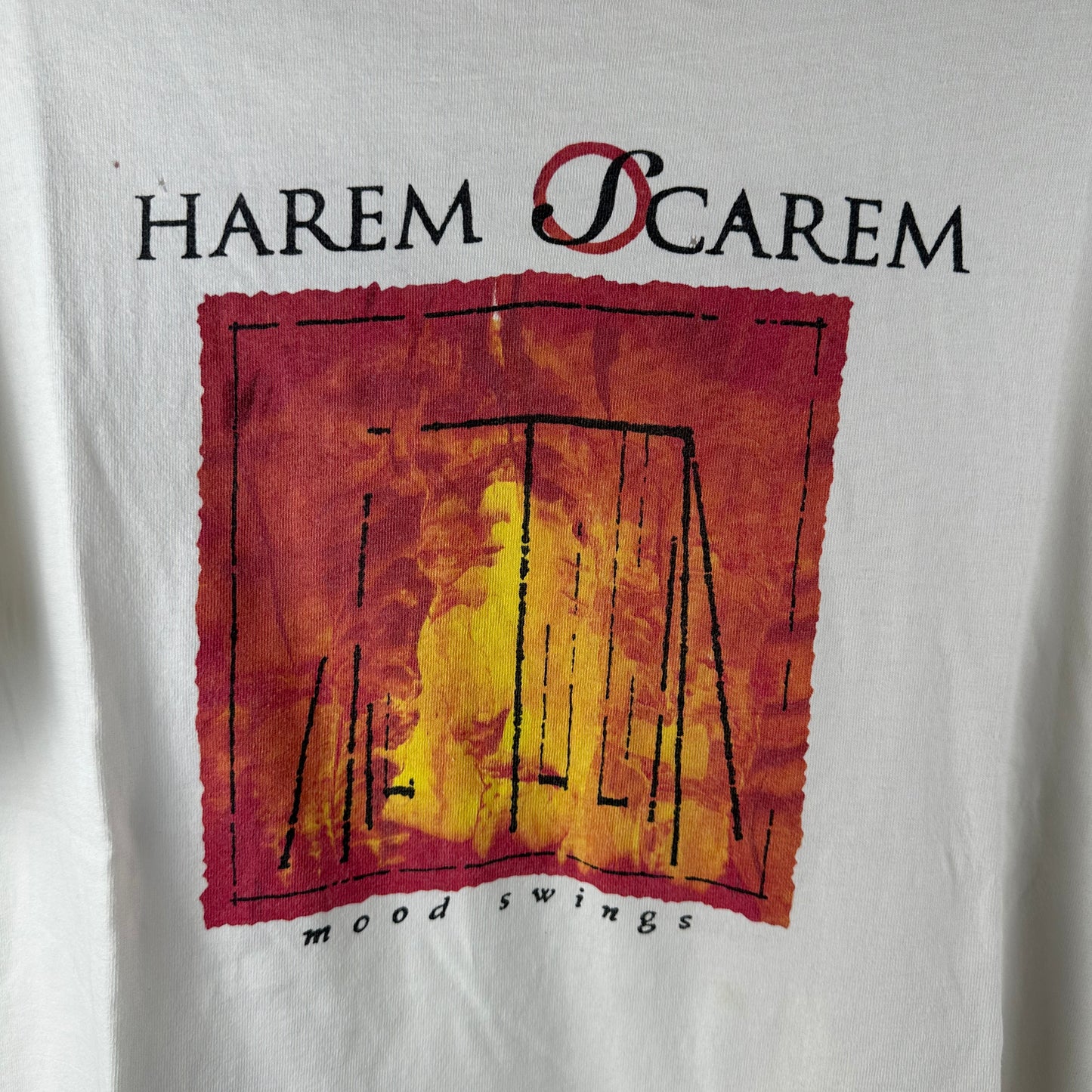 Vintage 1993-94 Harem Scarem Mood Swings Tour Concert Single Stitch T-shirt